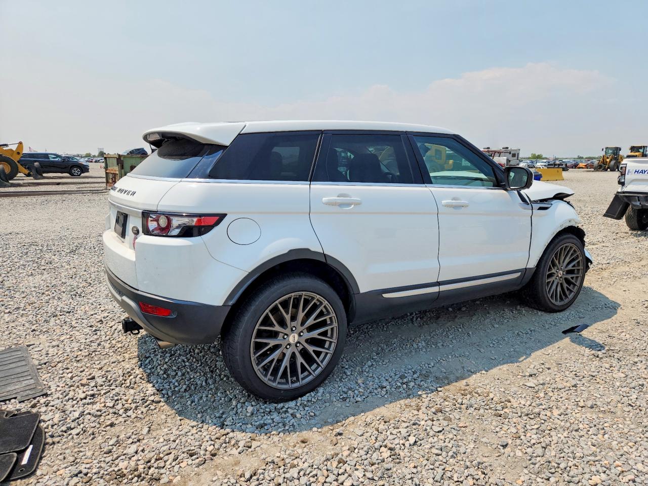 2012 Land Rover Range Rover Evoque Prestige Premium White vin: SALVV2BG6CH644176