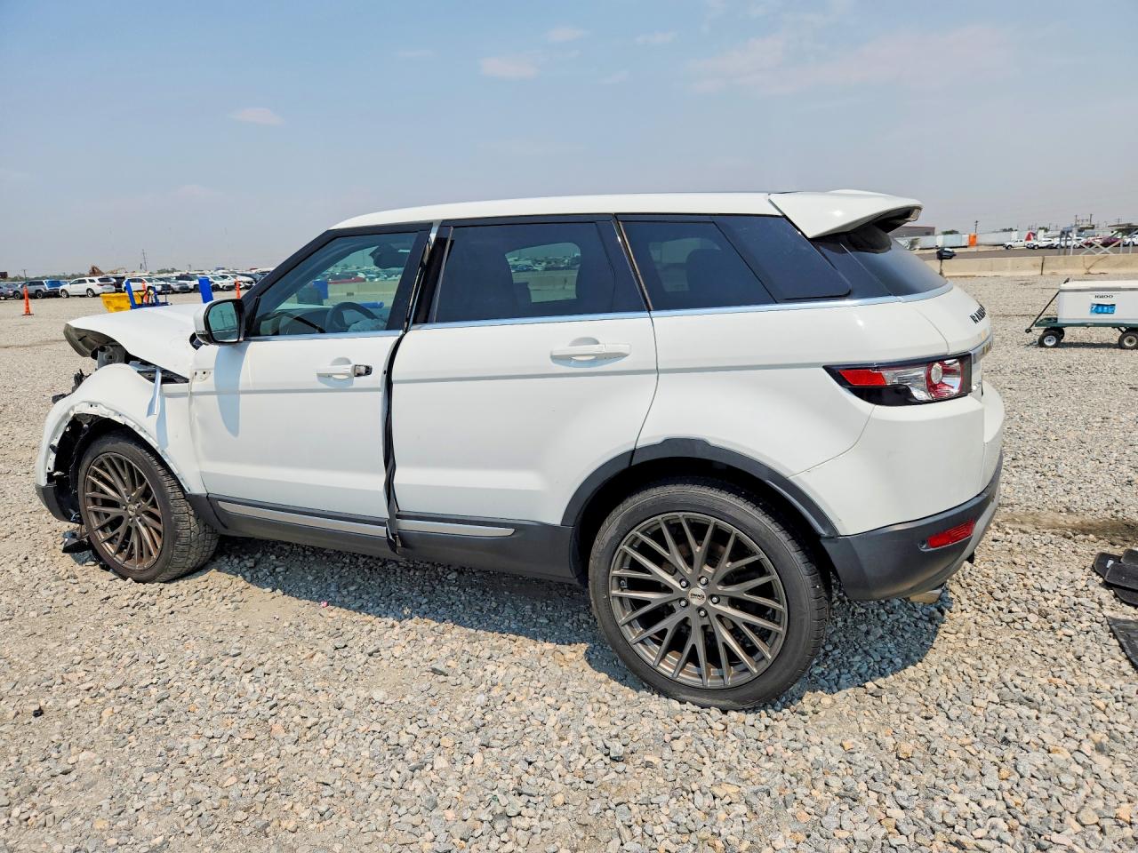2012 Land Rover Range Rover Evoque Prestige Premium White vin: SALVV2BG6CH644176