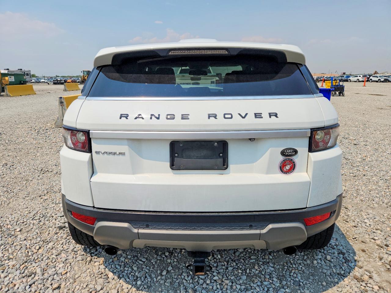 2012 Land Rover Range Rover Evoque Prestige Premium White vin: SALVV2BG6CH644176