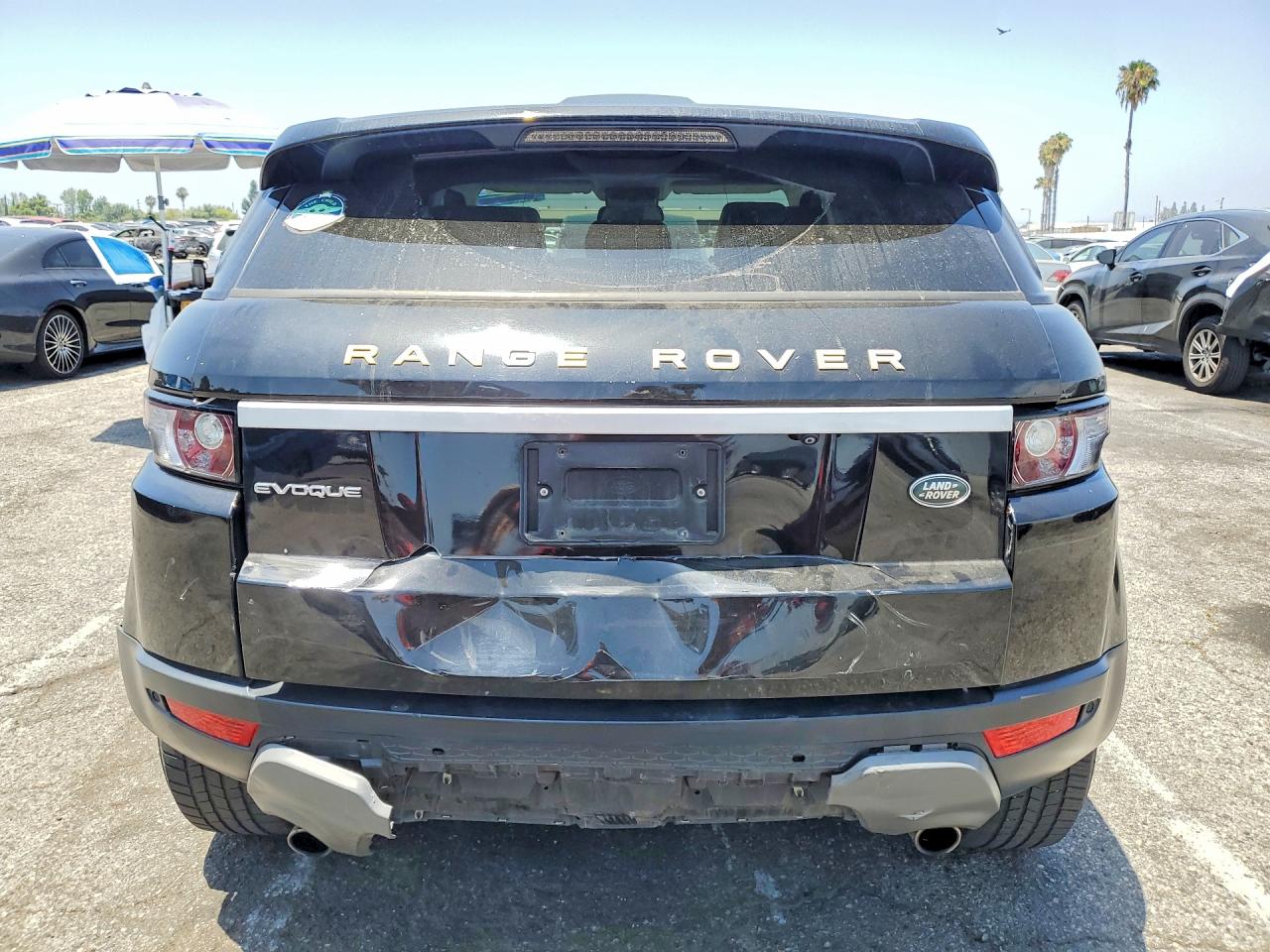 2014 Land Rover Range Rover Evoque Prestige Premium Black vin: SALVV2BG7EH903048