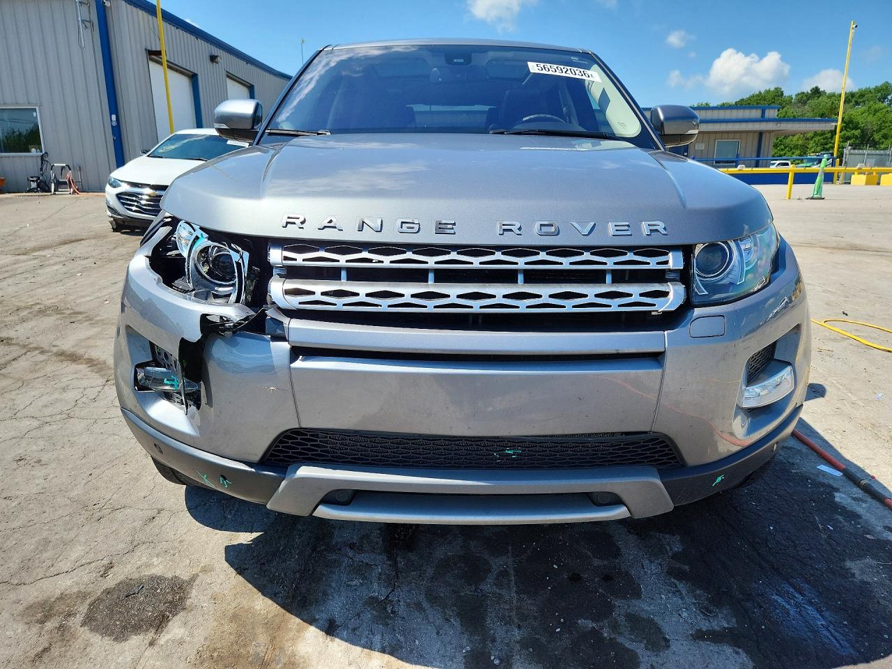 2012 Land Rover Range Rover Evoque Prestige Premium Серый vin: SALVV2BG8CH698983