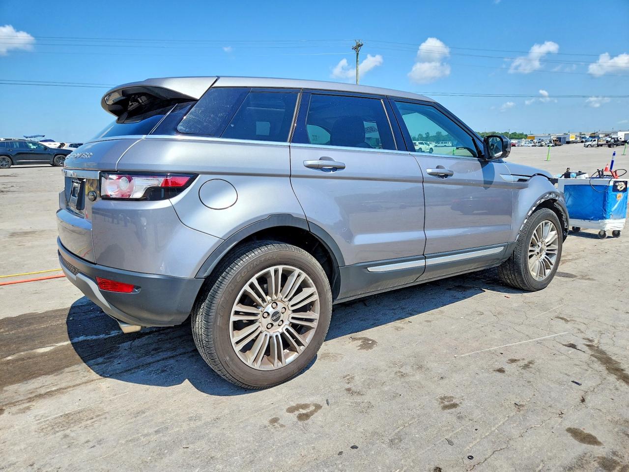 2012 Land Rover Range Rover Evoque Prestige Premium Серый vin: SALVV2BG8CH698983