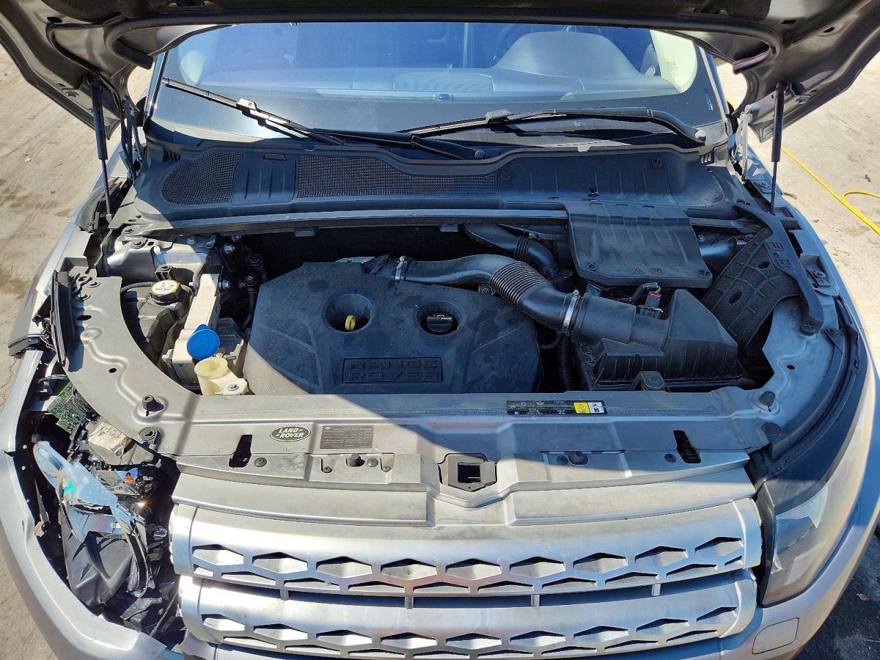 2012 Land Rover Range Rover Evoque Prestige Premium Серый vin: SALVV2BG8CH698983