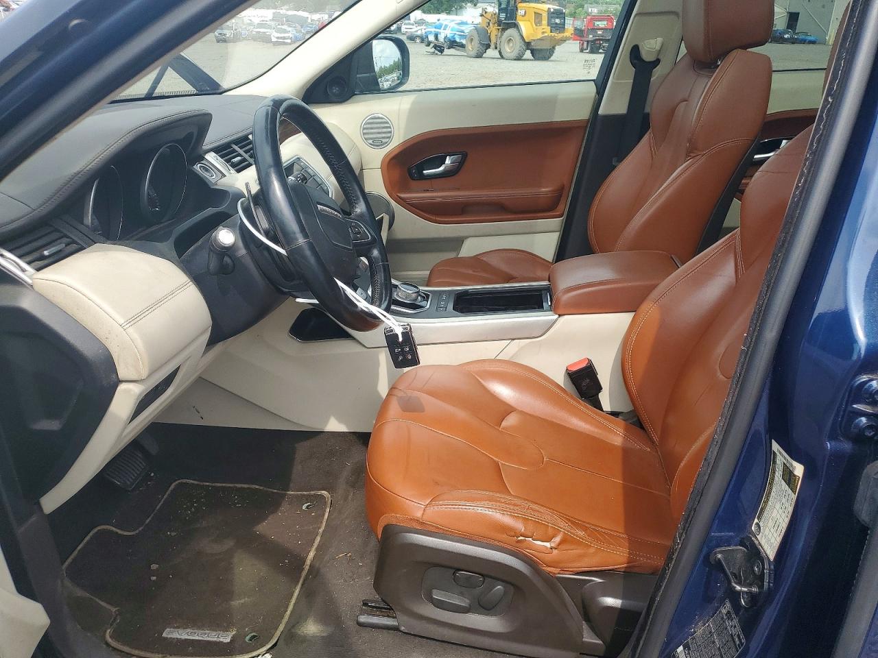 2012 Land Rover Range Rover Evoque Prestige Premium Blue vin: SALVV2BG8CH699857