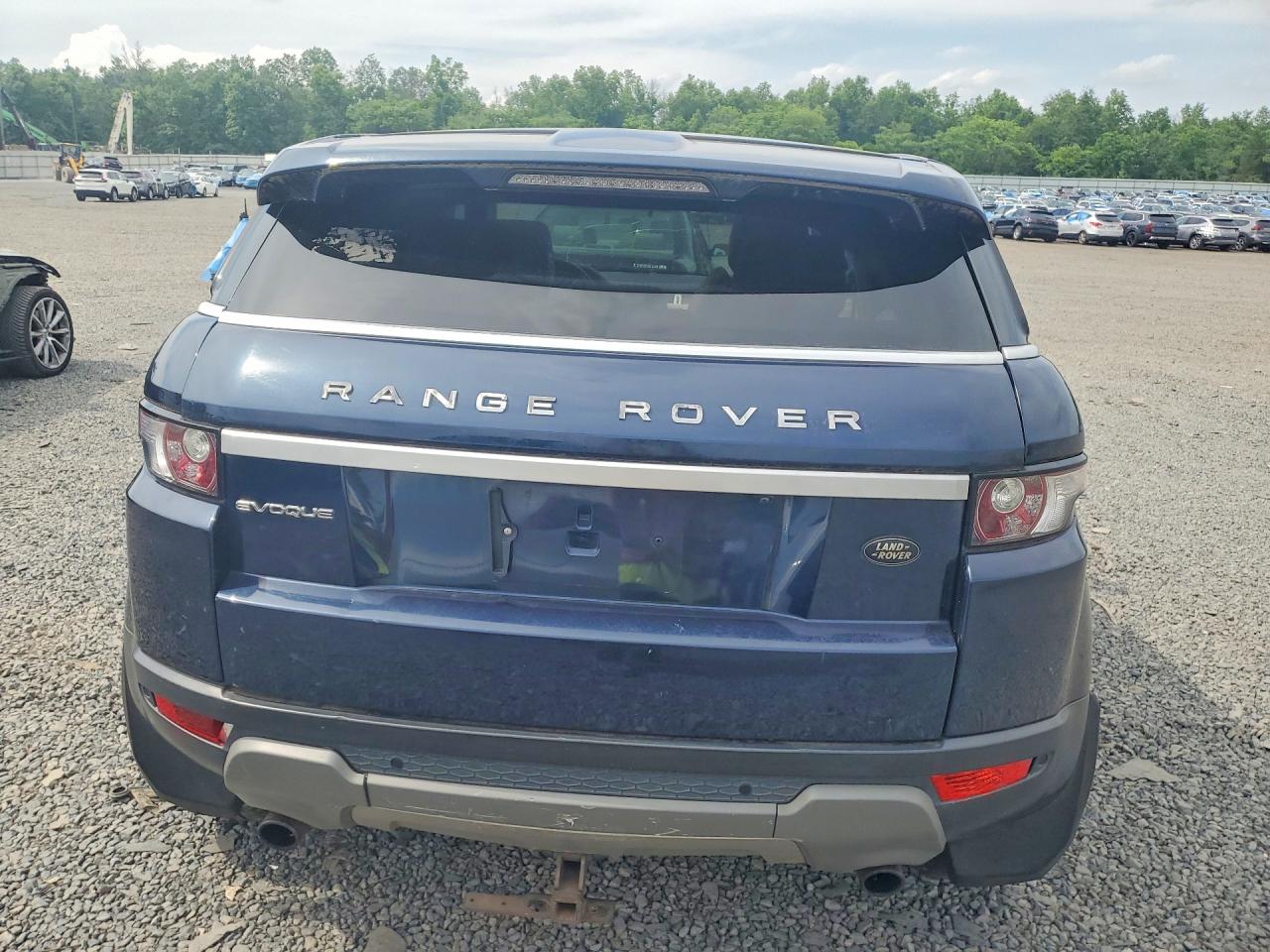 2012 Land Rover Range Rover Evoque Prestige Premium Blue vin: SALVV2BG8CH699857