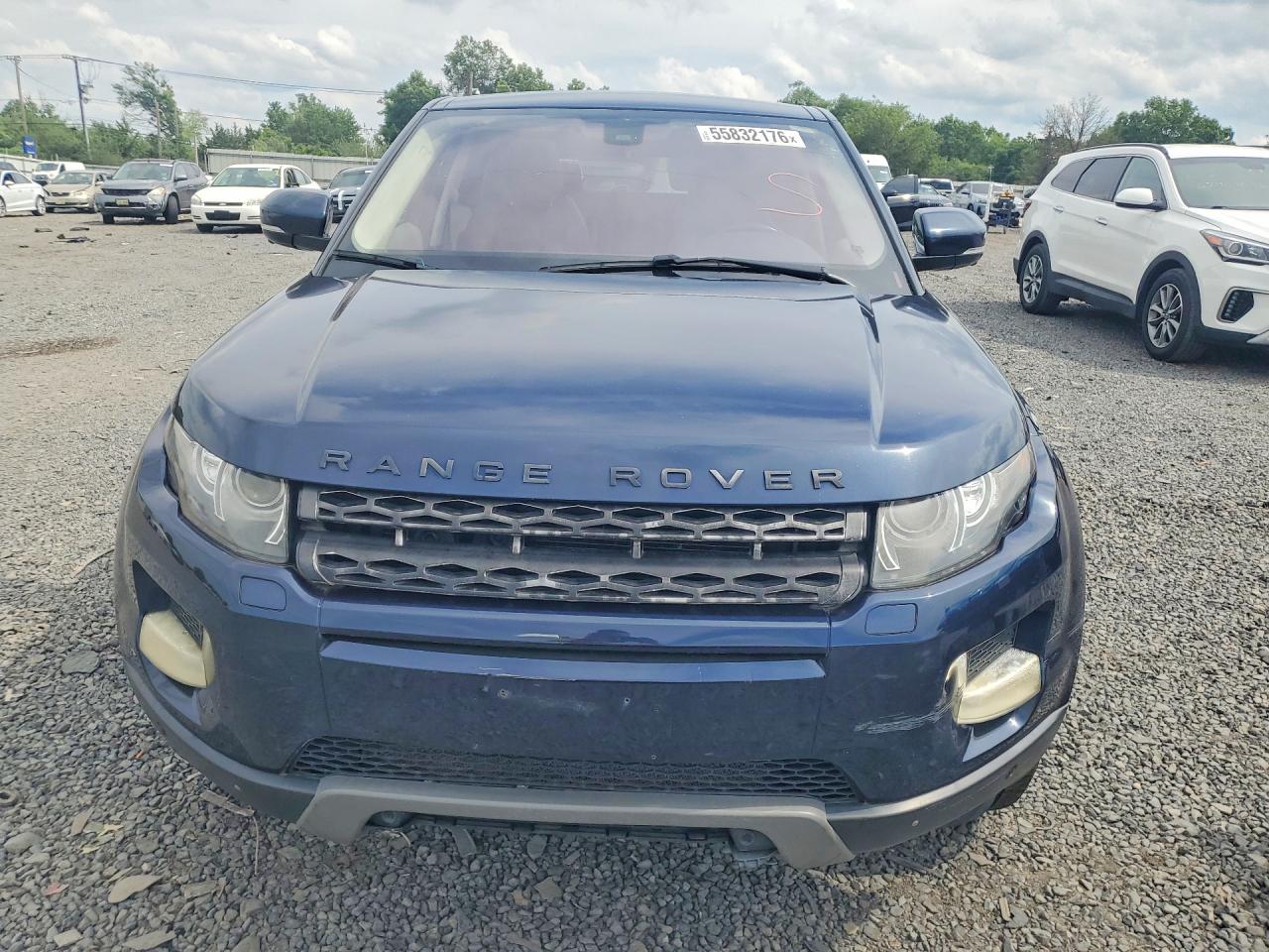 2012 Land Rover Range Rover Evoque Prestige Premium Blue vin: SALVV2BG8CH699857
