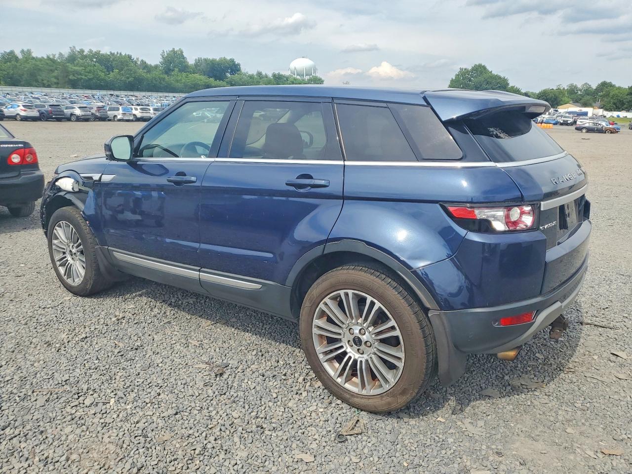 2012 Land Rover Range Rover Evoque Prestige Premium Blue vin: SALVV2BG8CH699857