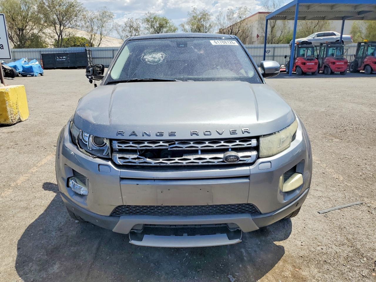 2013 Land Rover Range Rover Evoque Prestige Premium Gray vin: SALVV2BG8DH721552