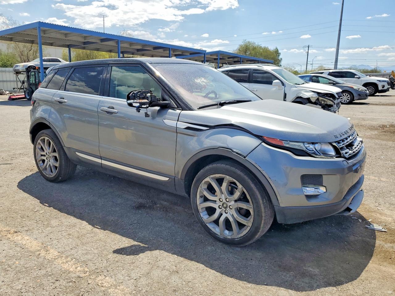 2013 Land Rover Range Rover Evoque Prestige Premium Gray vin: SALVV2BG8DH721552