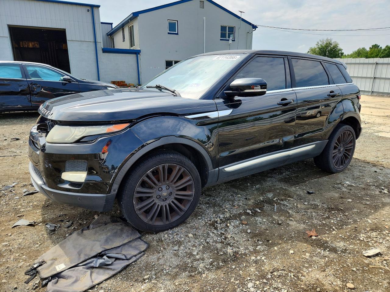 2013 Land Rover Range Rover Evoque Prestige Premium Black vin: SALVV2BGXDH727773