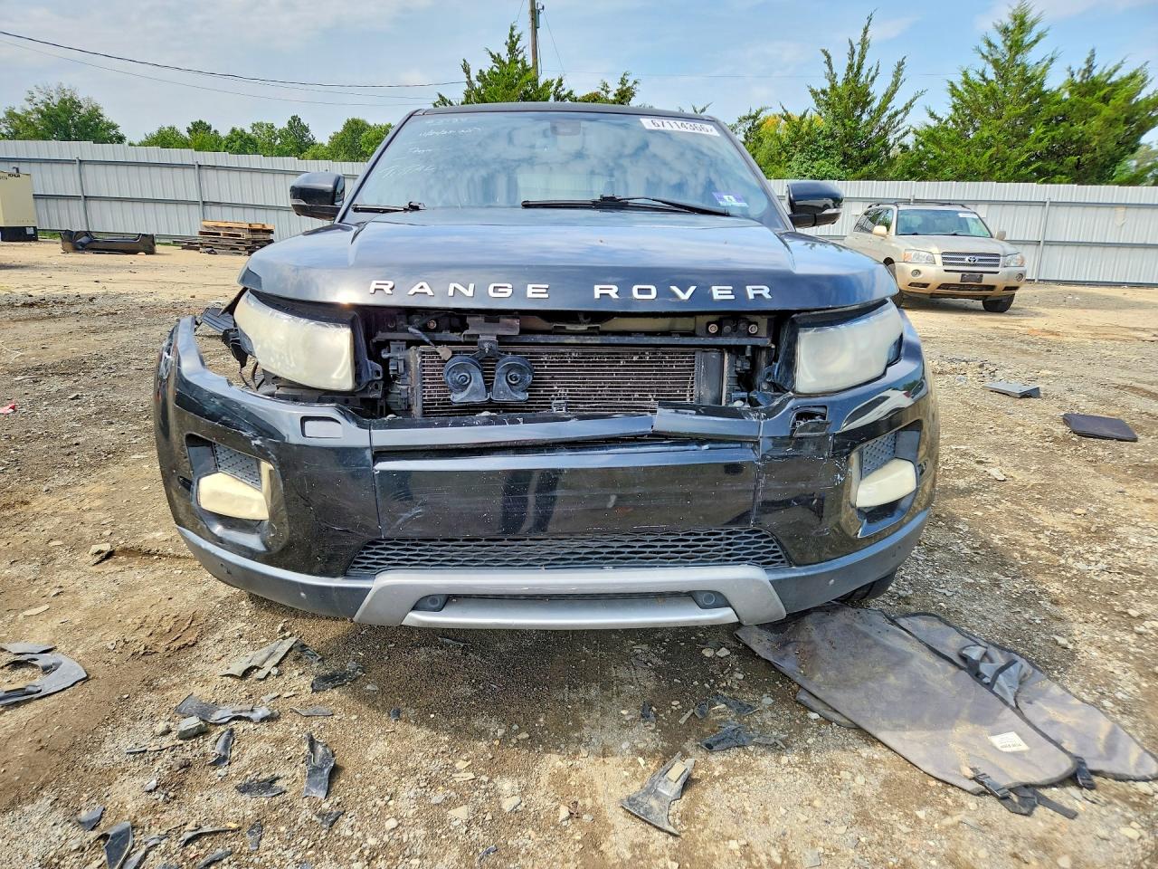 2013 Land Rover Range Rover Evoque Prestige Premium Black vin: SALVV2BGXDH727773