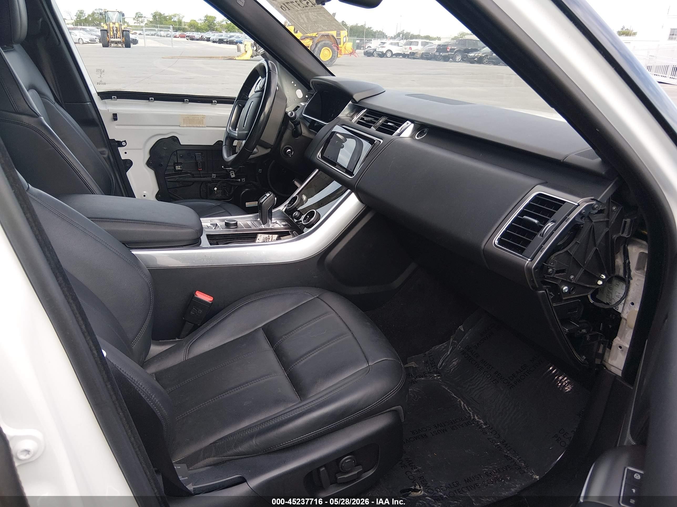 2018 Land Rover Range Rover Sport Se Td6 White vin: SALWG2RK1JA407335