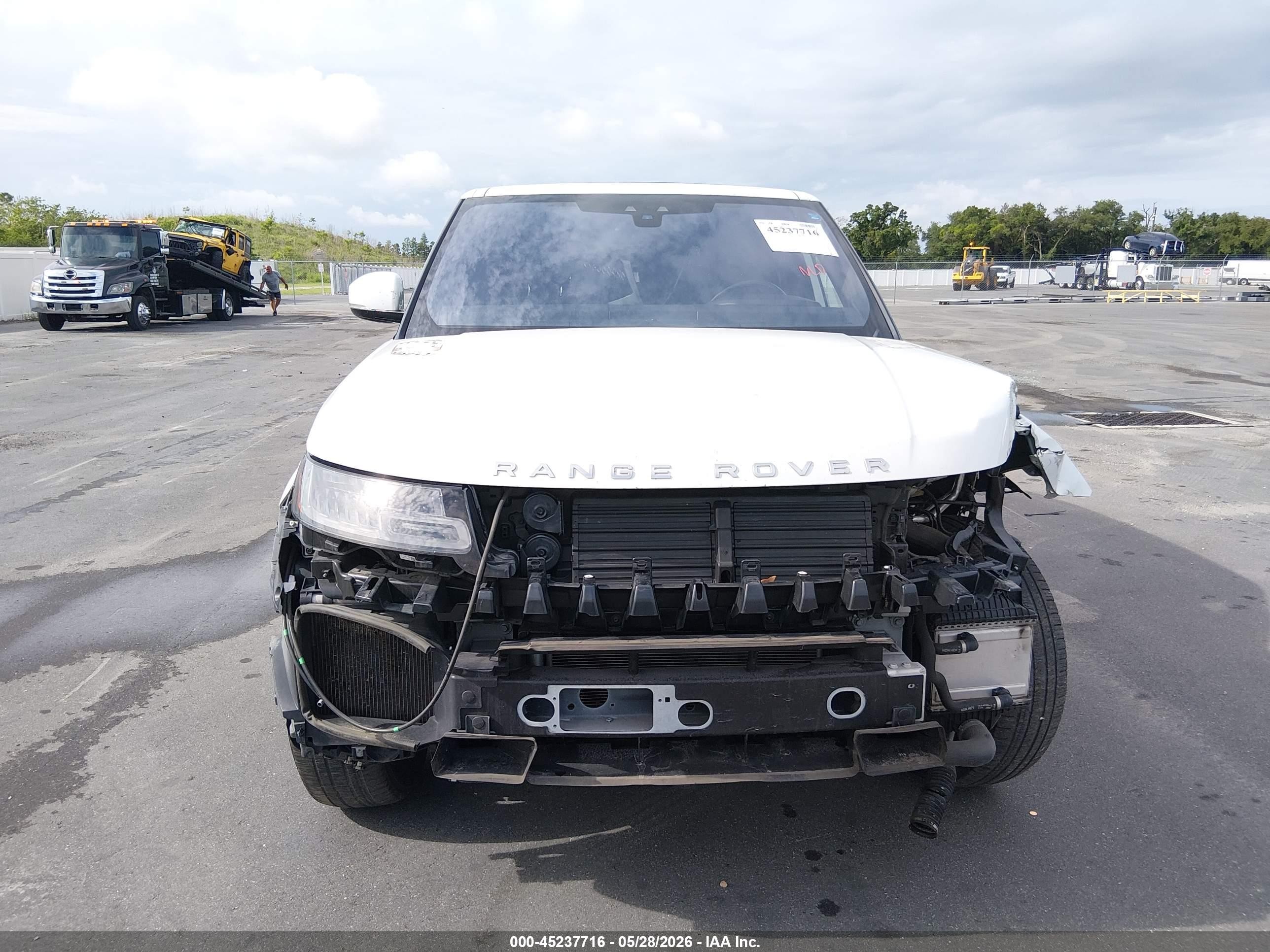 2018 Land Rover Range Rover Sport Se Td6 White vin: SALWG2RK1JA407335