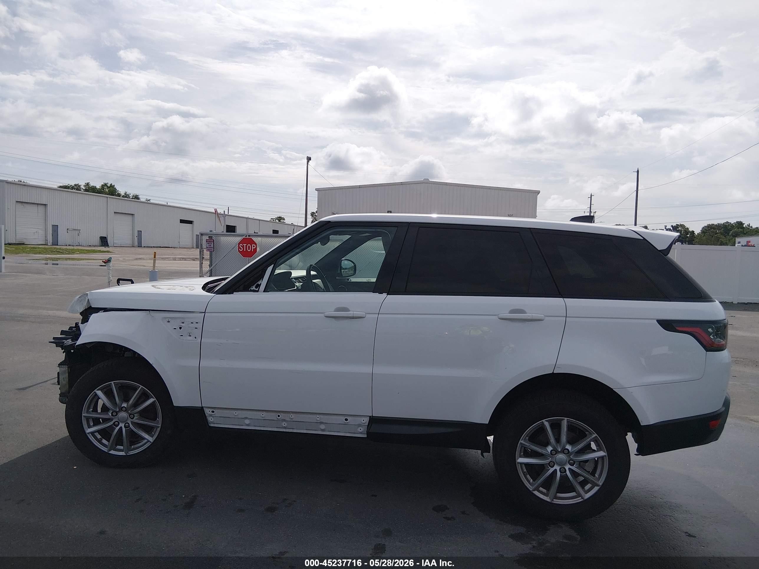 2018 Land Rover Range Rover Sport Se Td6 White vin: SALWG2RK1JA407335