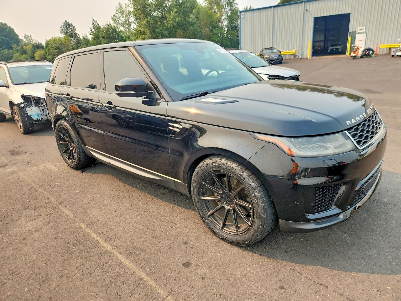 2020 Land Rover Range Rover Sport Se Black vin: SALWG2RK1LA732781