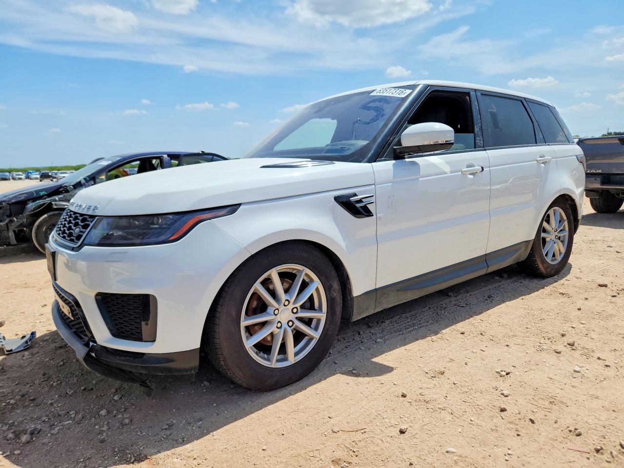 2018 Land Rover Range Rover Sport Se White vin: SALWG2RK4JA407619