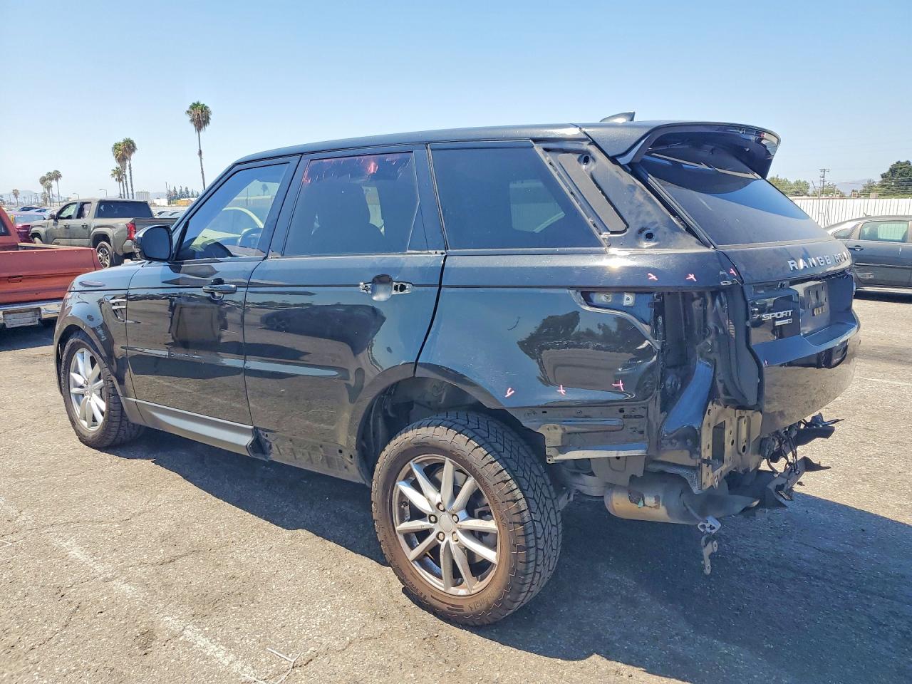 2019 Land Rover Range Rover Sport Se Black vin: SALWG2RV3KA415934