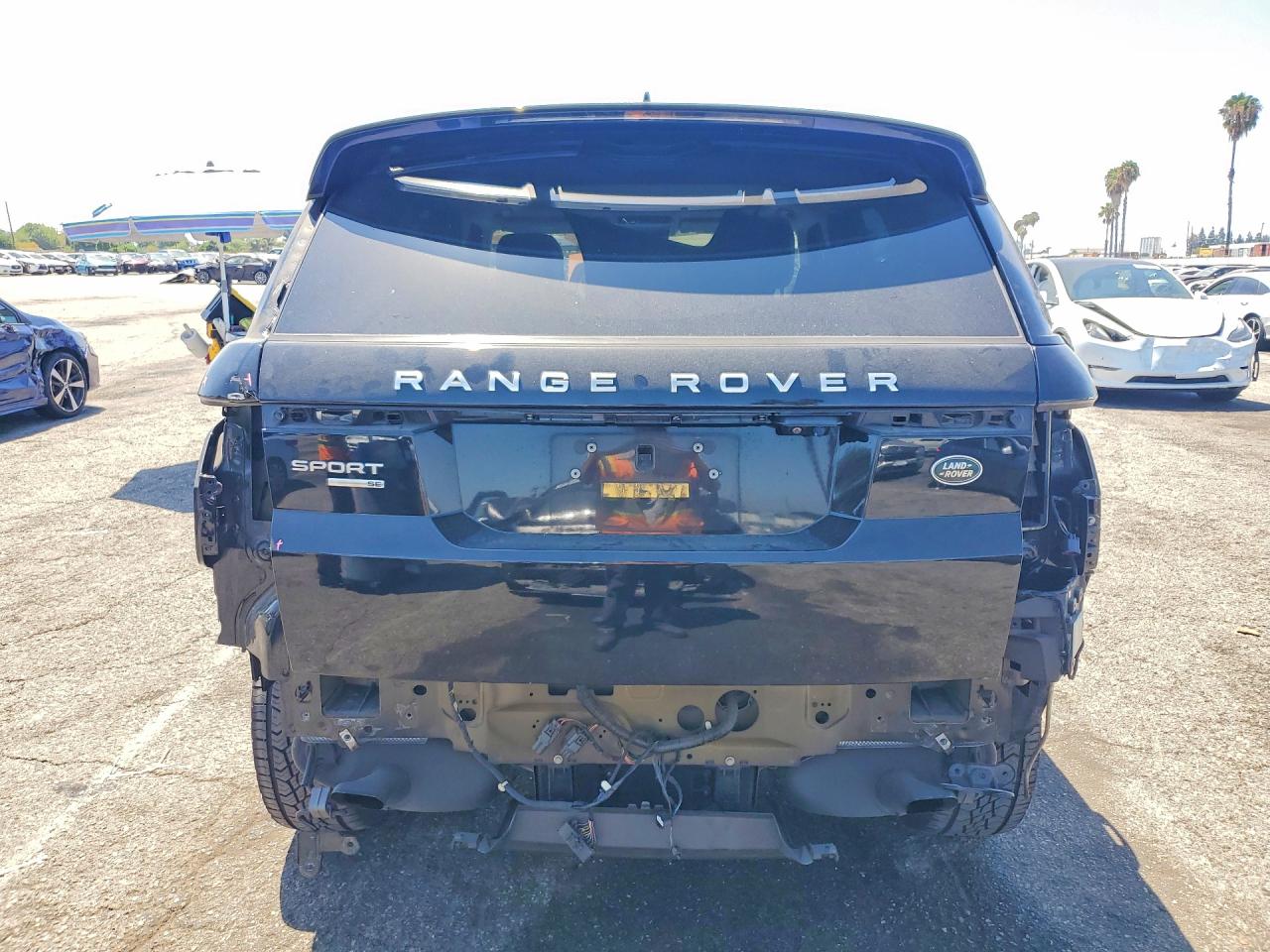 2019 Land Rover Range Rover Sport Se Black vin: SALWG2RV3KA415934