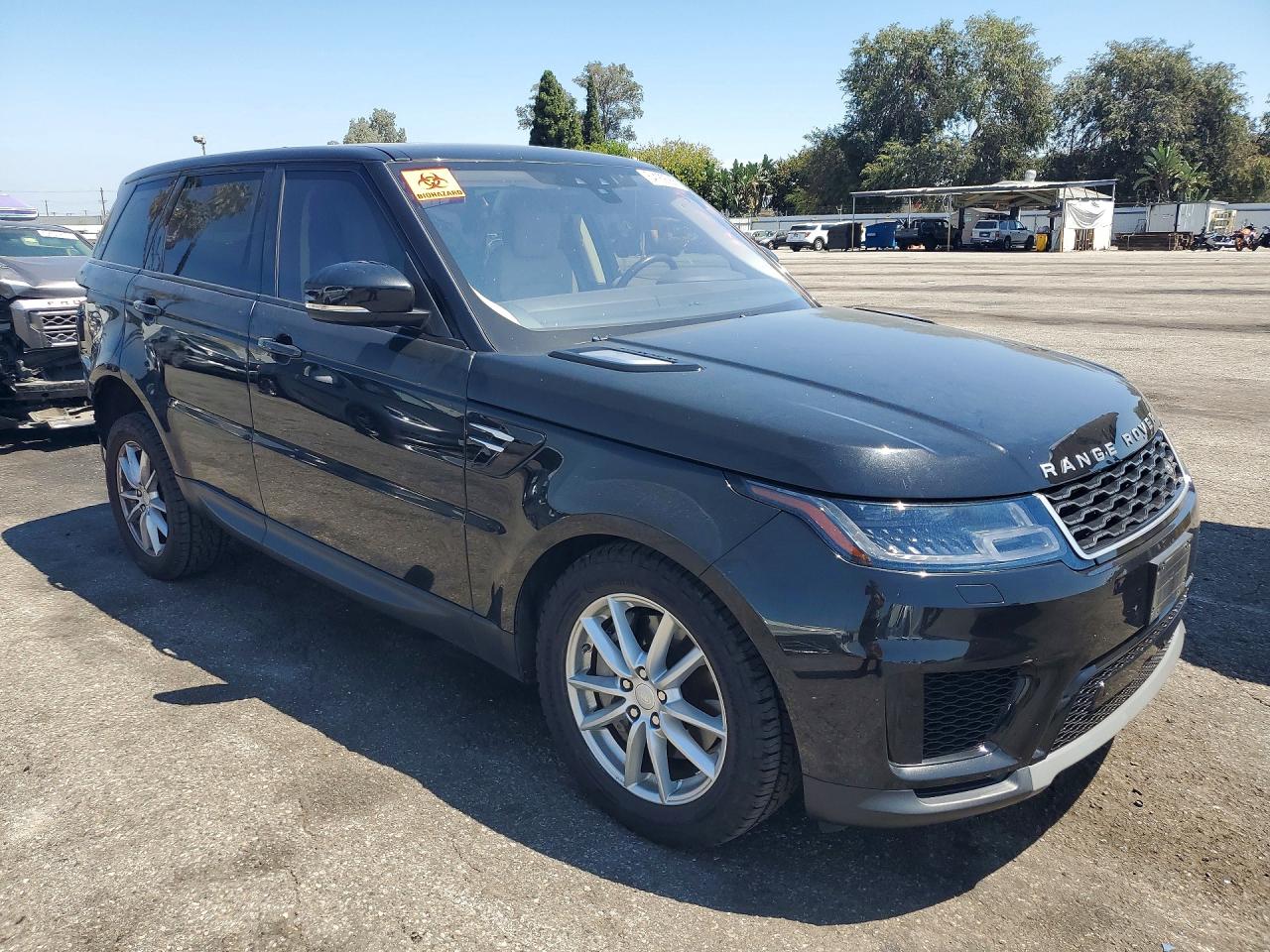 2019 Land Rover Range Rover Sport Se Black vin: SALWG2RV3KA415934