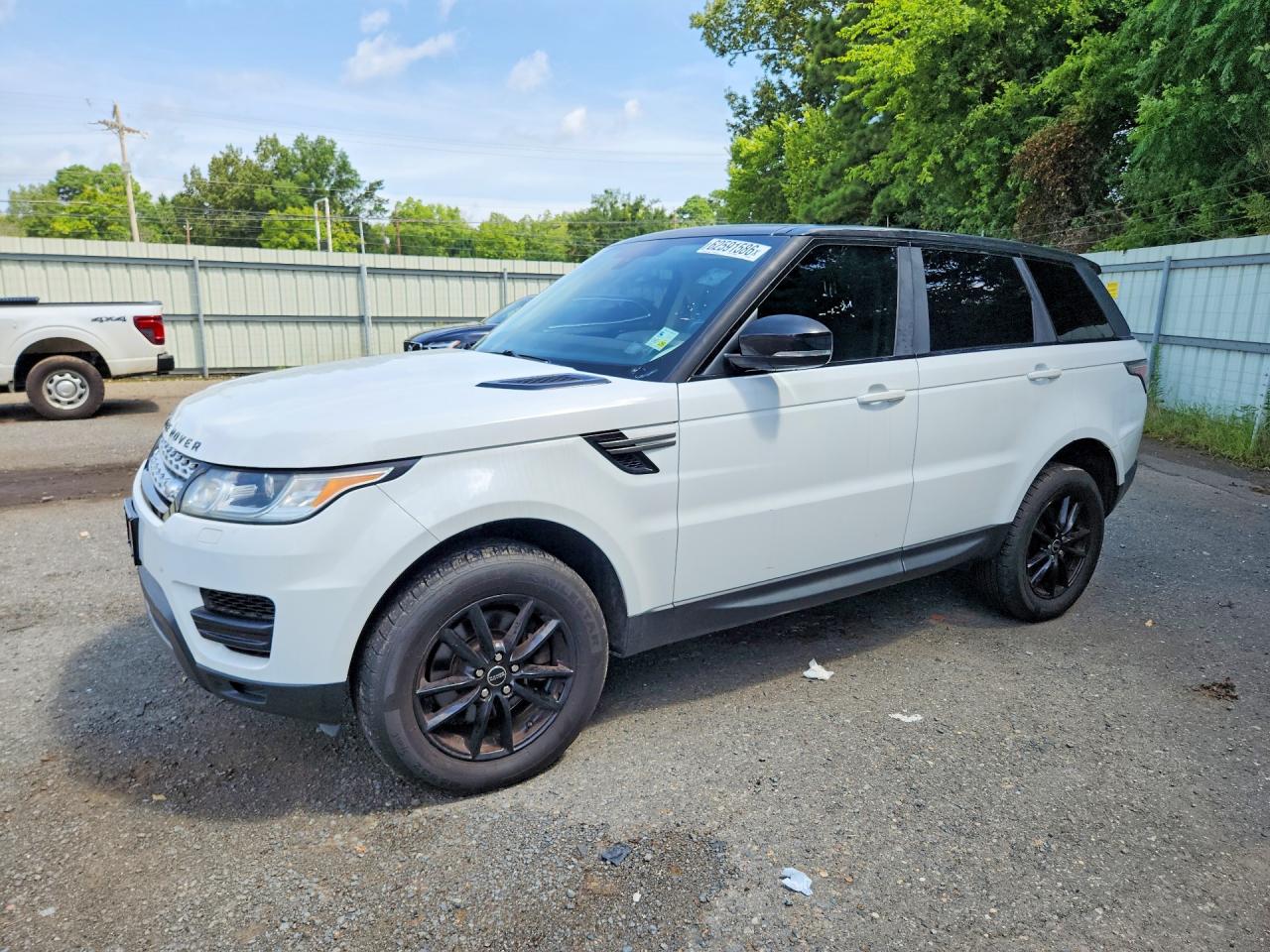 2015 Land Rover Range Rover Sport Se White vin: SALWG2VF6FA515823