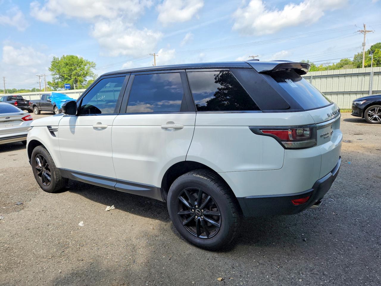2015 Land Rover Range Rover Sport Se White vin: SALWG2VF6FA515823