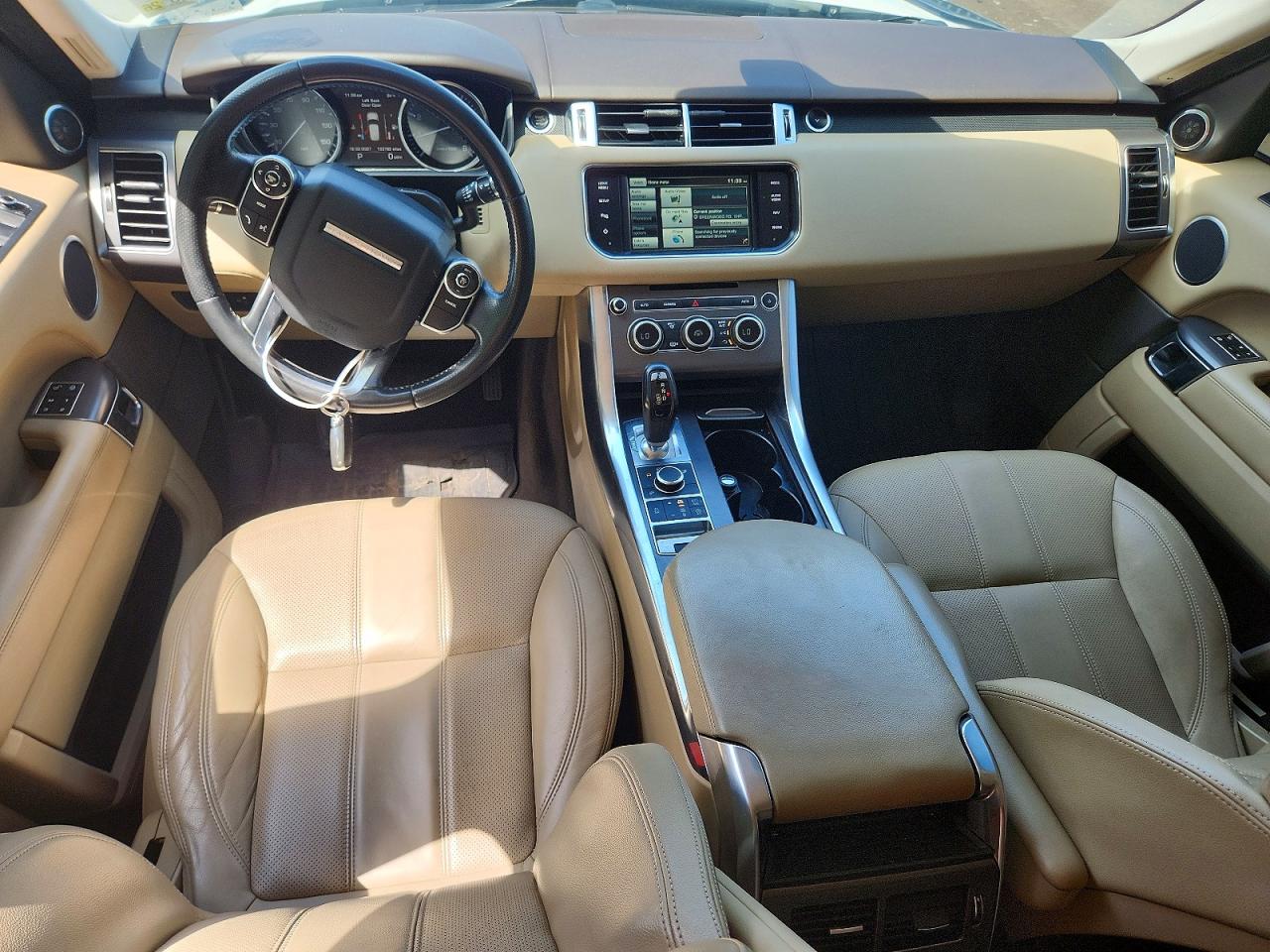 2015 Land Rover Range Rover Sport Se White vin: SALWG2VF6FA515823