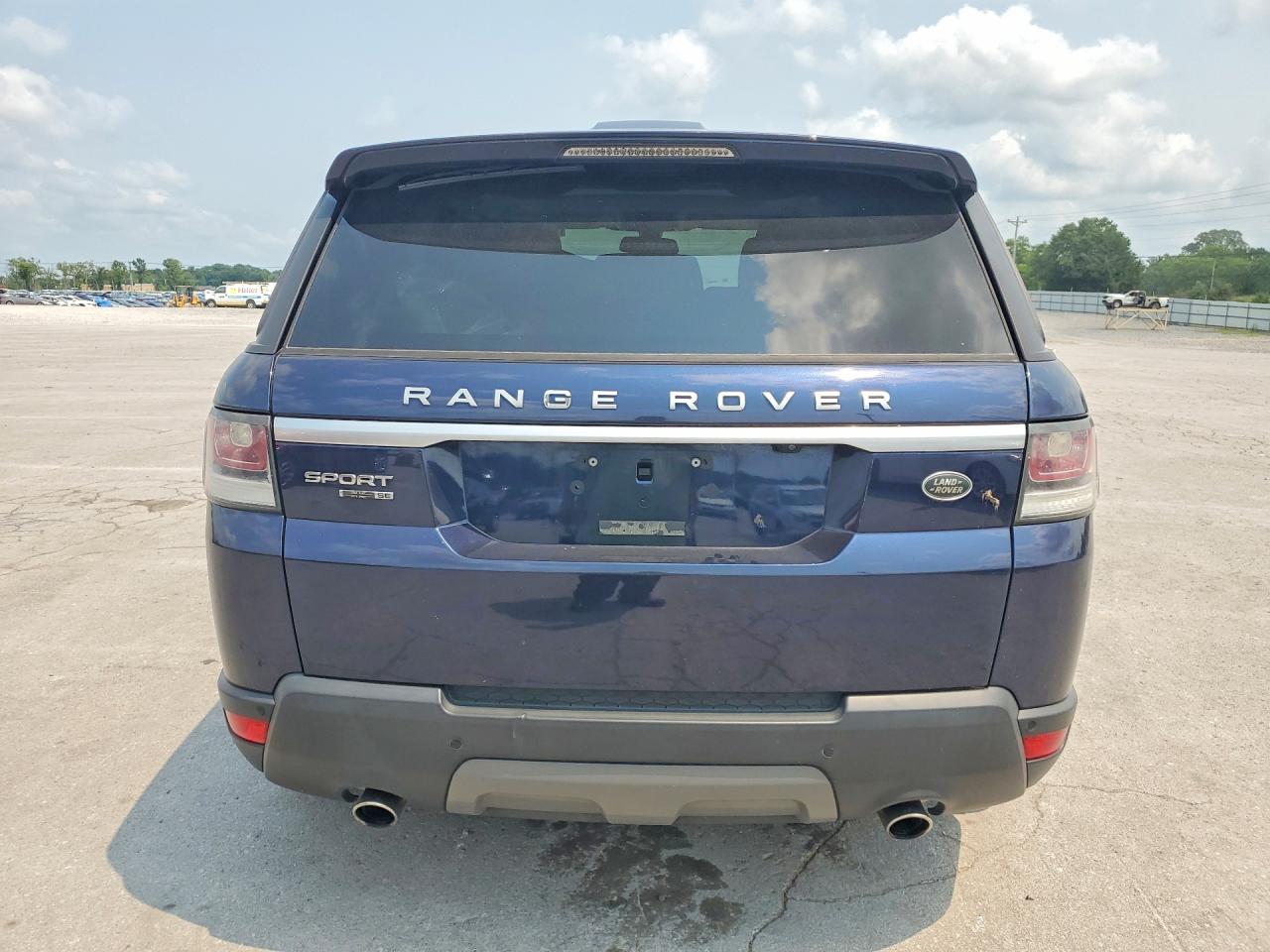 2015 Land Rover Range Rover Sport Se Blue vin: SALWG2VF6FA615596