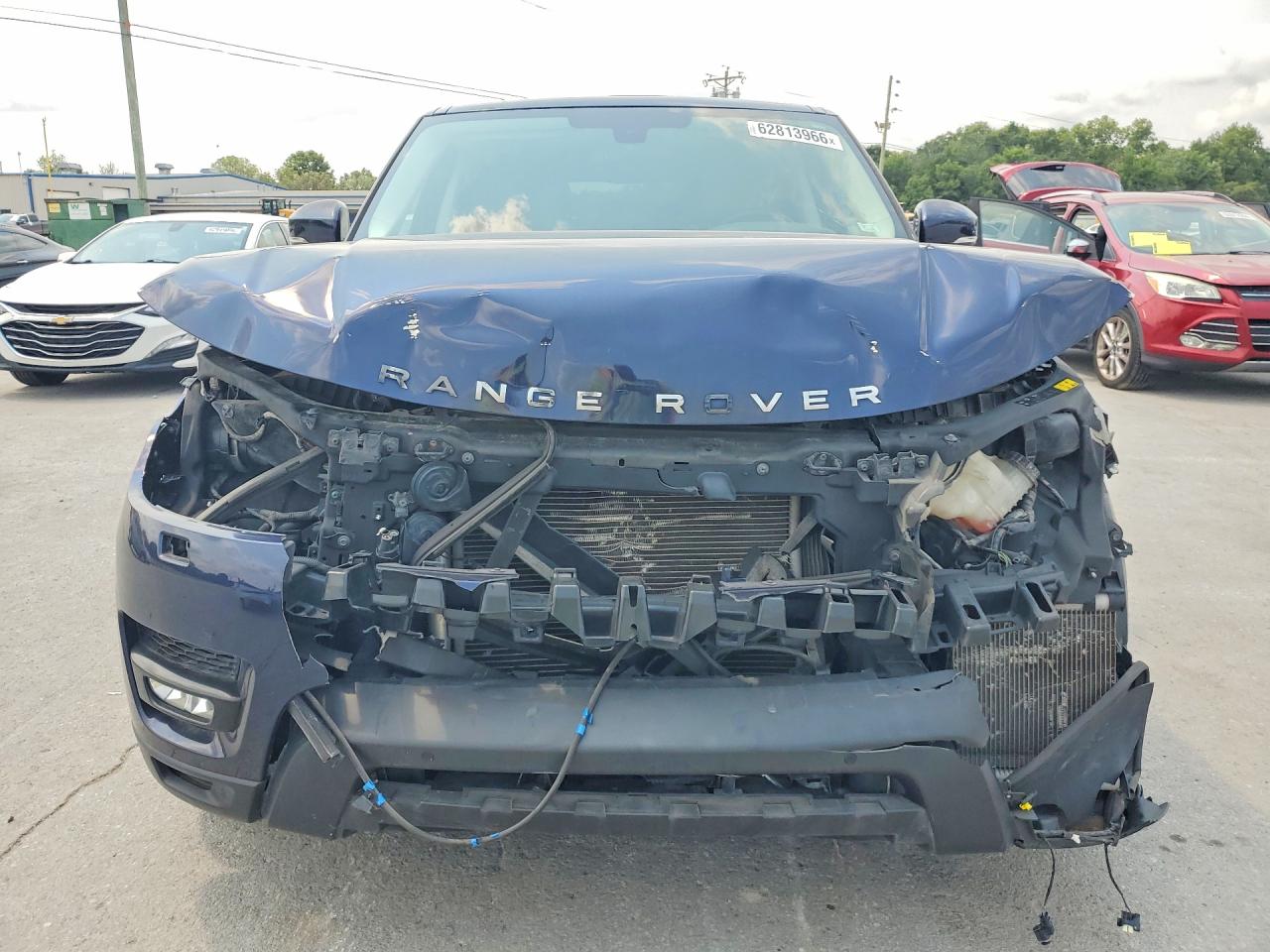 2015 Land Rover Range Rover Sport Se Blue vin: SALWG2VF6FA615596