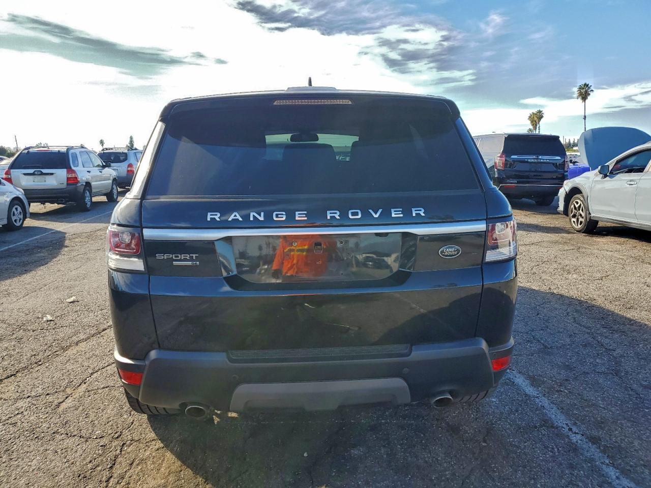2015 Land Rover Range Rover Sport Se Black vin: SALWG2VF8FA540609