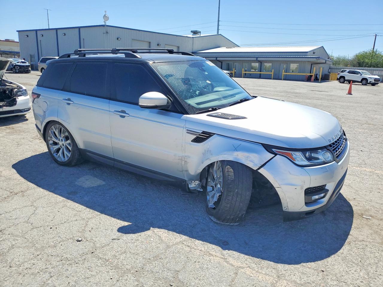2015 Land Rover Range Rover Sport Se Silver vin: SALWG2VF9FA615222