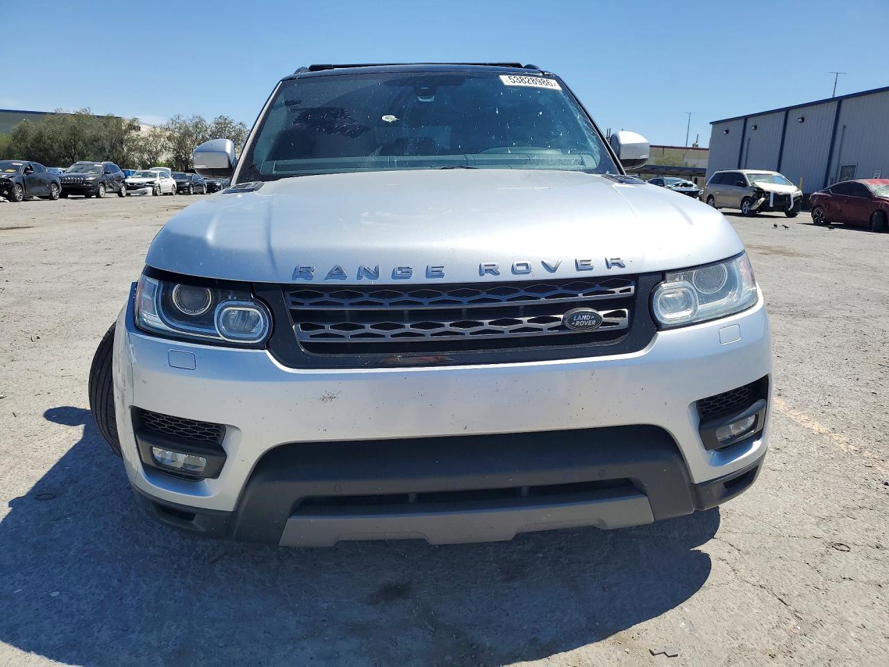 2015 Land Rover Range Rover Sport Se Silver vin: SALWG2VF9FA615222