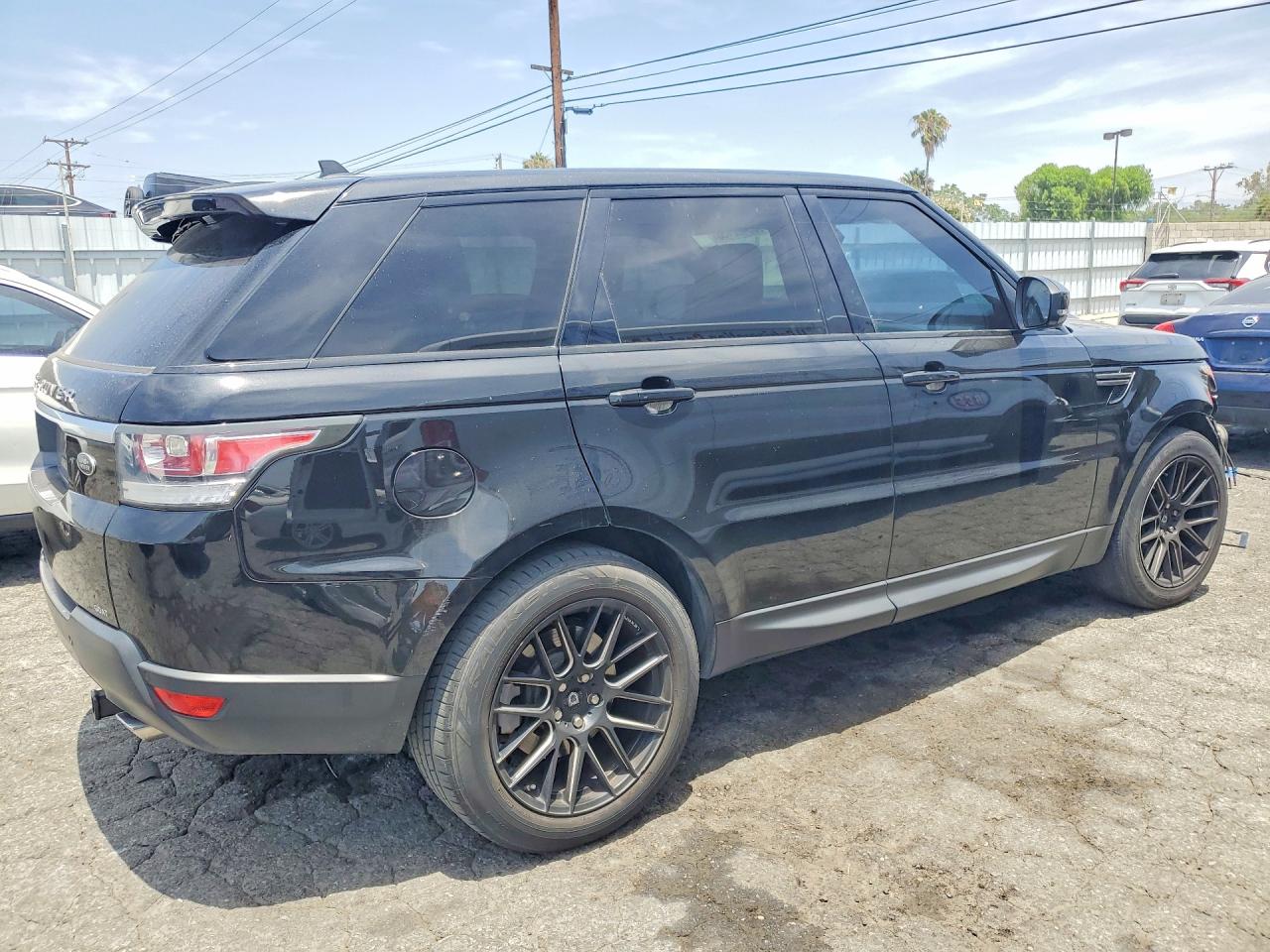 2015 Land Rover Range Rover Sport Se Black vin: SALWG2VF9FA618878