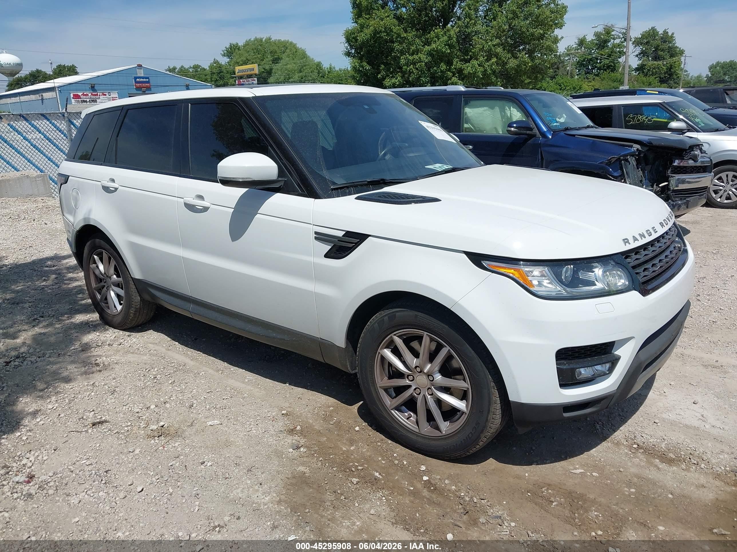 2014 Land Rover Range Rover Sport 3.0l V6 Supercharged Hse/3.0l V6 Supercharged Se Белый vin: SALWG2WF0EA393702