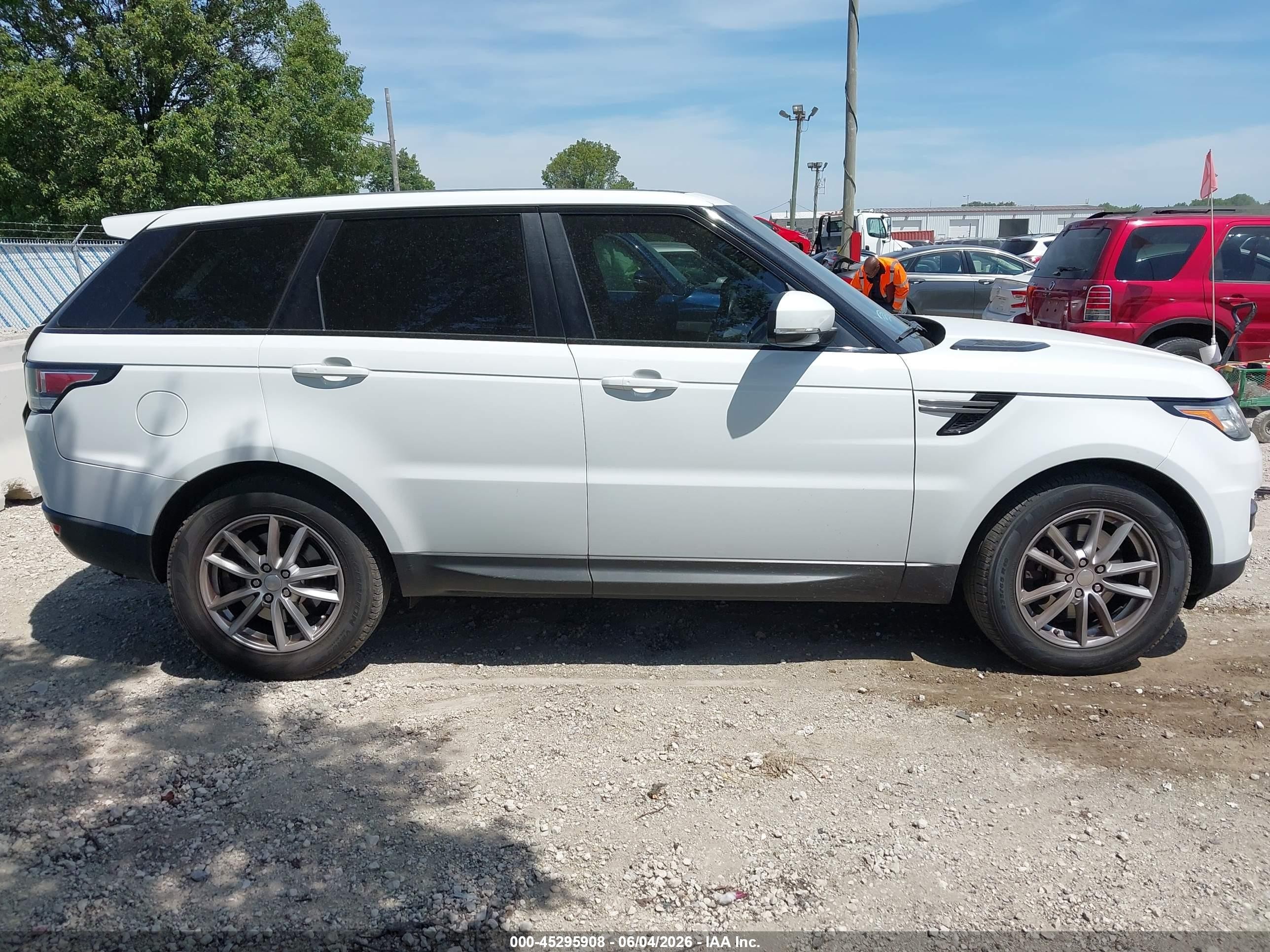 2014 Land Rover Range Rover Sport 3.0l V6 Supercharged Hse/3.0l V6 Supercharged Se Белый vin: SALWG2WF0EA393702