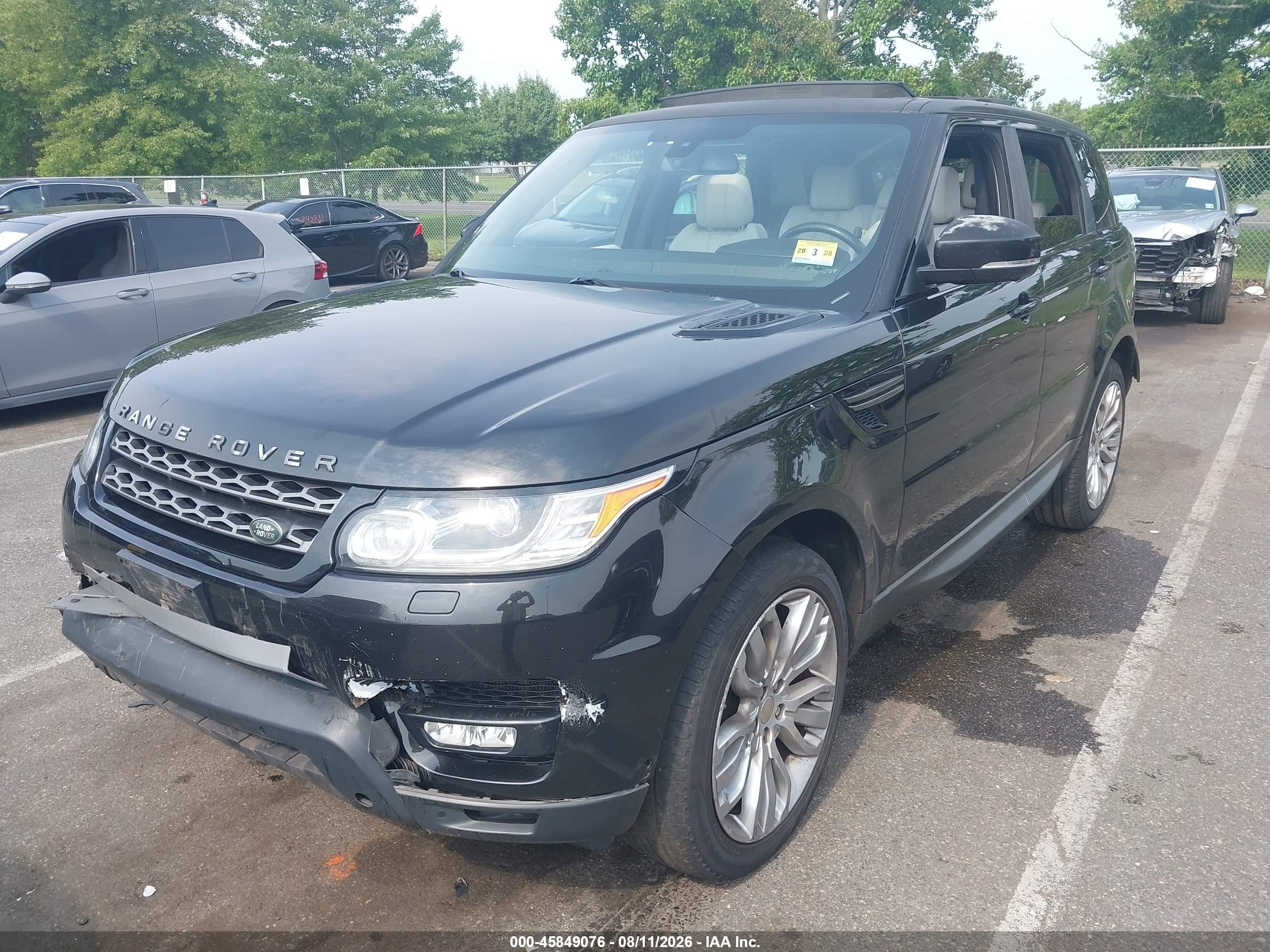 2014 Land Rover Range Rover Sport 3.0l V6 Supercharged Hse/3.0l V6 Supercharged Se Black vin: SALWG2WF3EA500094