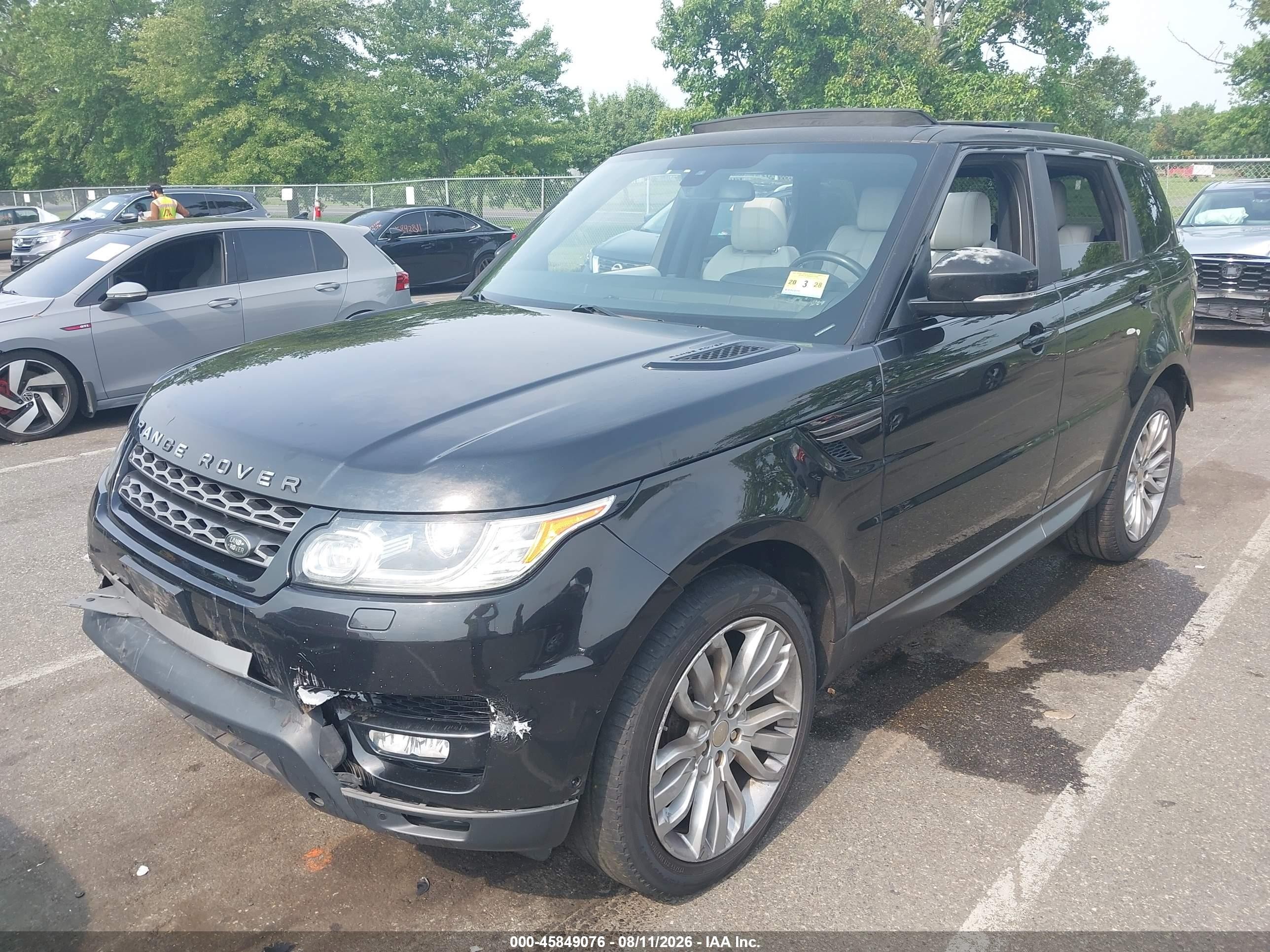 2014 Land Rover Range Rover Sport 3.0l V6 Supercharged Hse/3.0l V6 Supercharged Se Black vin: SALWG2WF3EA500094