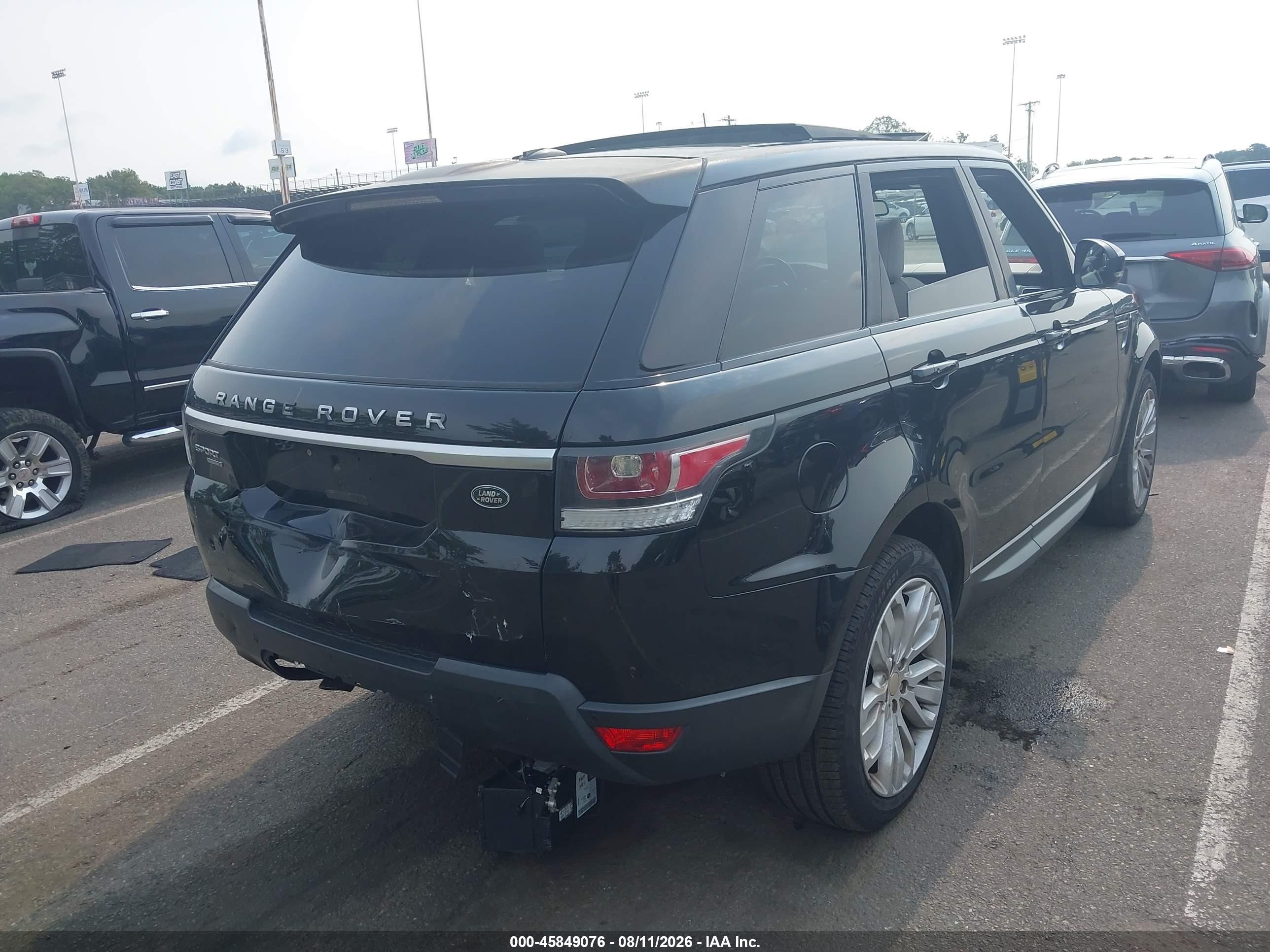 2014 Land Rover Range Rover Sport 3.0l V6 Supercharged Hse/3.0l V6 Supercharged Se Black vin: SALWG2WF3EA500094