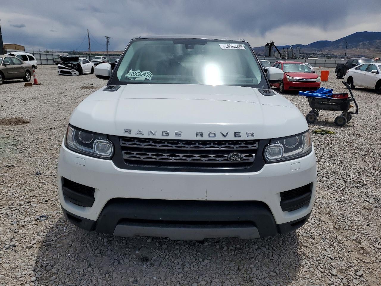 2014 Land Rover Range Rover Sport Se White vin: SALWG2WF6EA393803