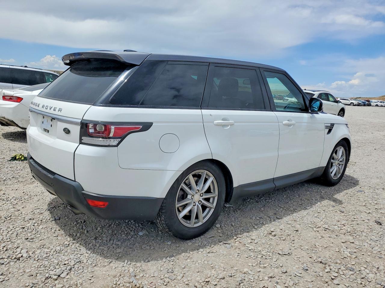 2014 Land Rover Range Rover Sport Se White vin: SALWG2WF6EA393803