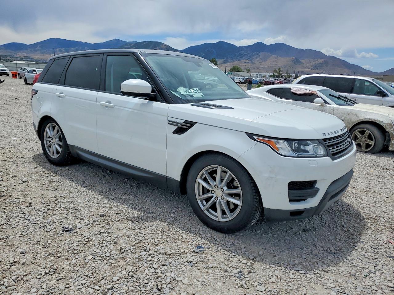 2014 Land Rover Range Rover Sport Se White vin: SALWG2WF6EA393803
