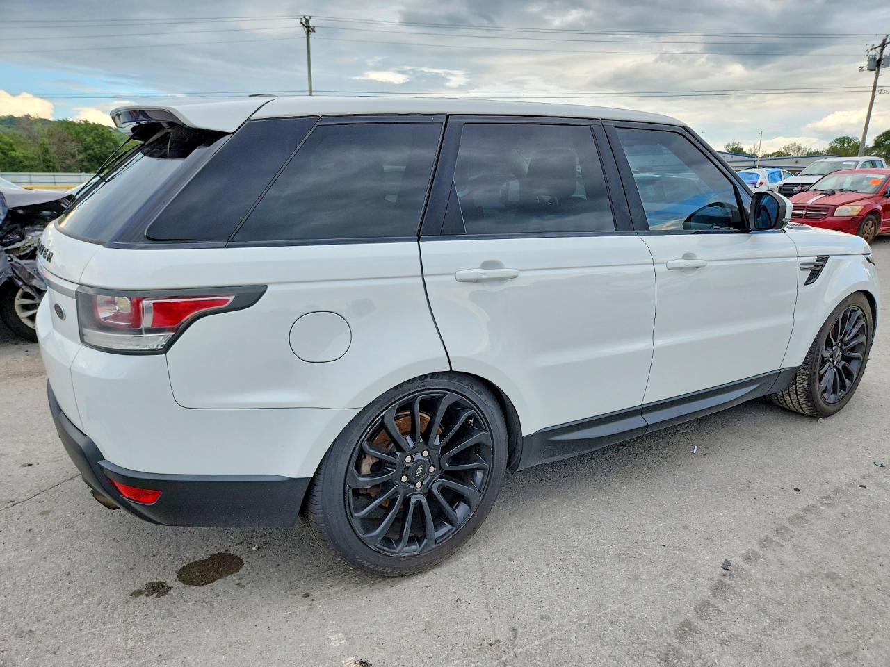 2014 Land Rover Range Rover Sport Se White vin: SALWG2WF8EA382916