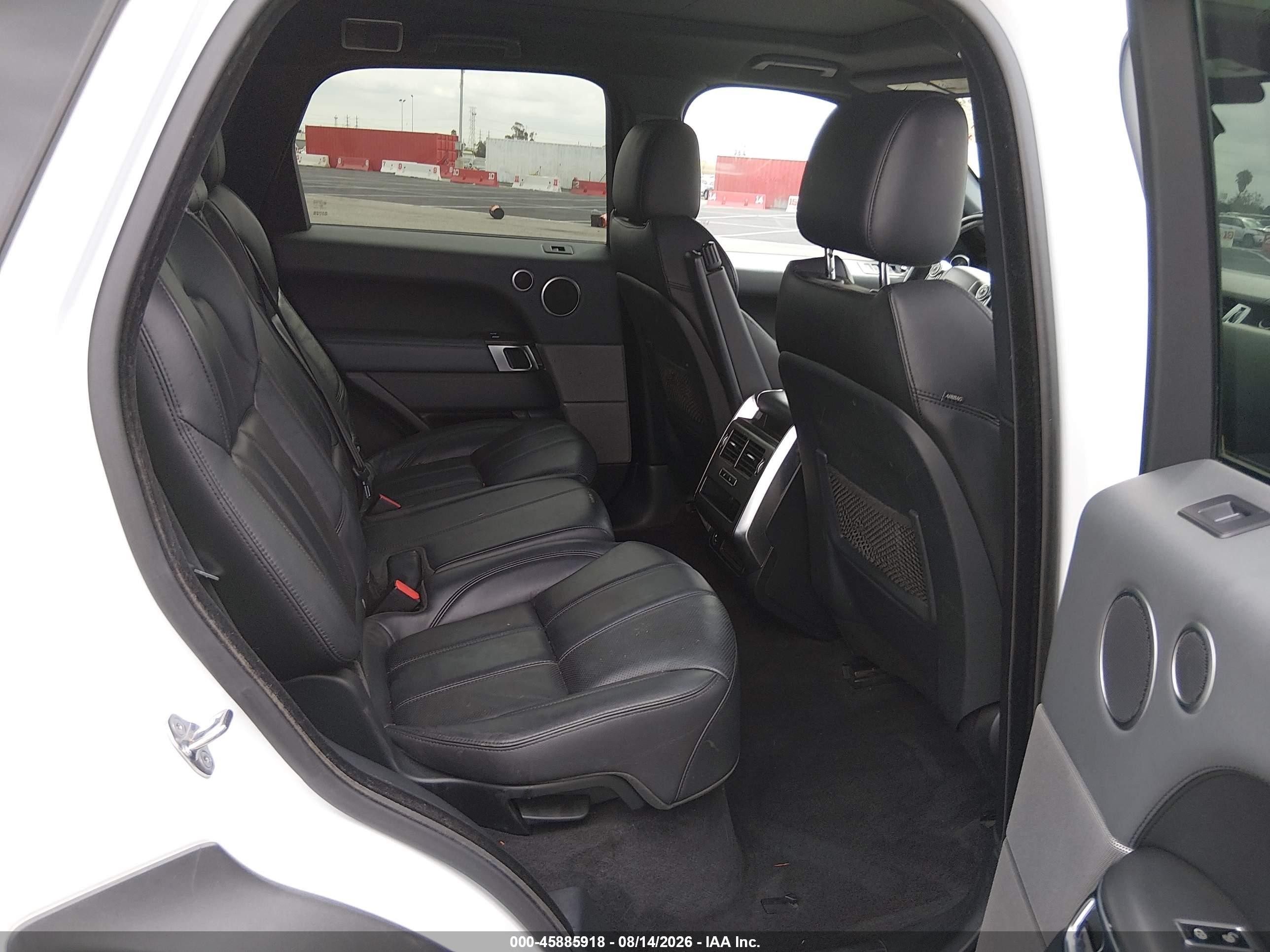 2014 Land Rover Range Rover Sport 3.0l V6 Supercharged Hse/3.0l V6 Supercharged Se White vin: SALWG2WF9EA356227