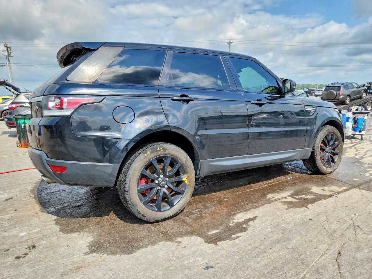 2016 Land Rover Range Rover Sport Sc Black vin: SALWR2EF0GA103764