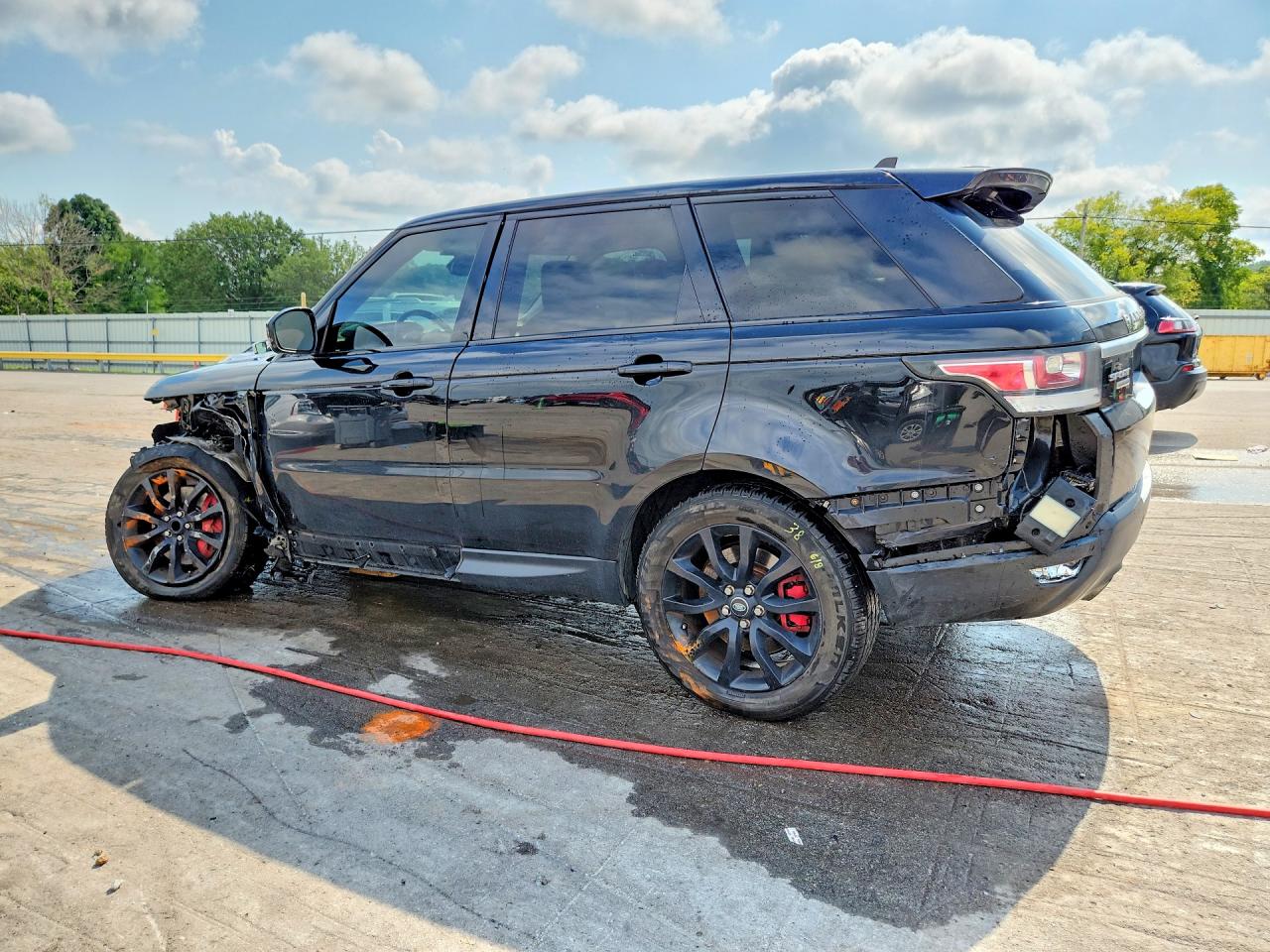 2016 Land Rover Range Rover Sport Sc Black vin: SALWR2EF0GA103764