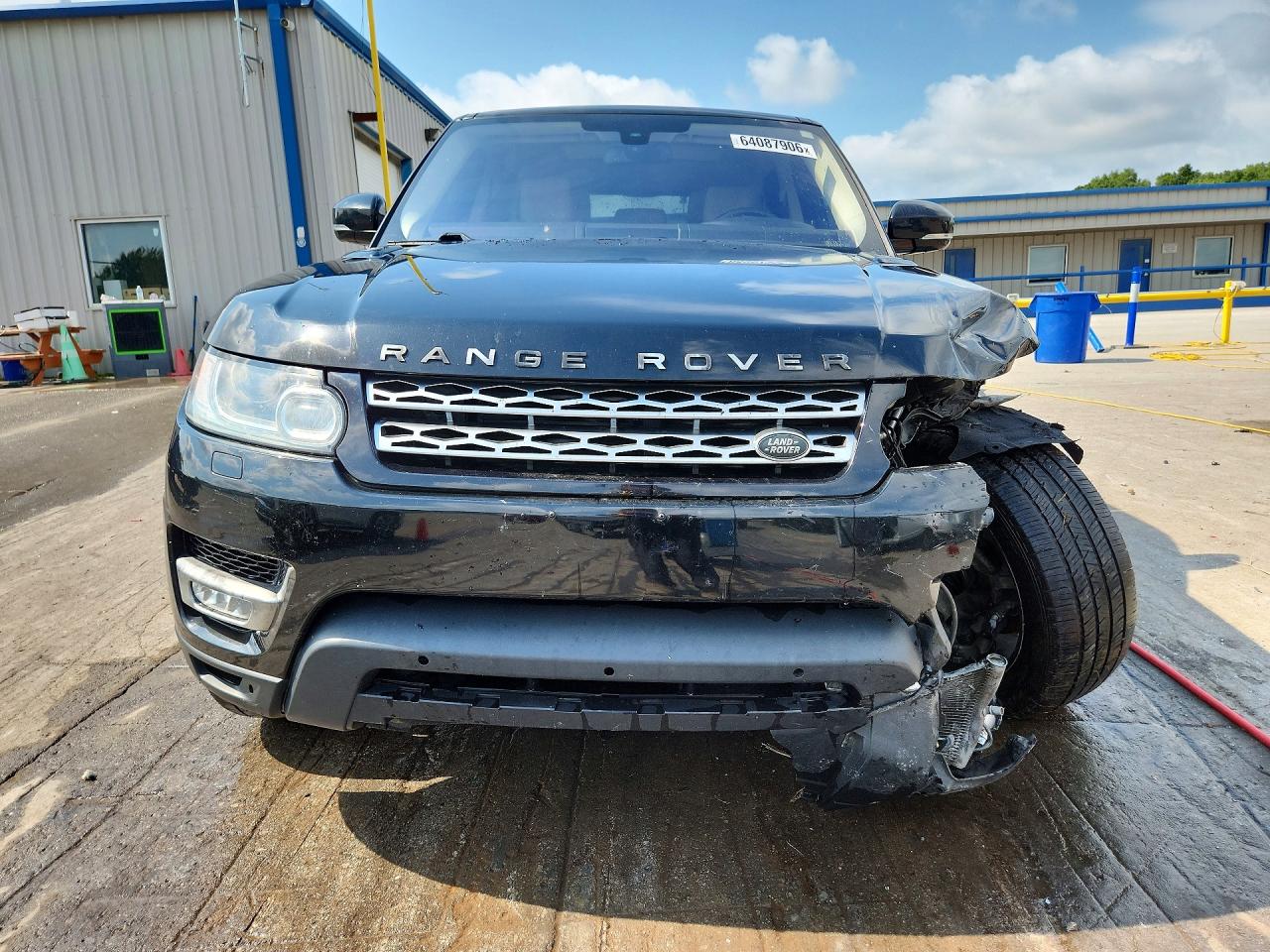 2016 Land Rover Range Rover Sport Sc Black vin: SALWR2EF0GA103764