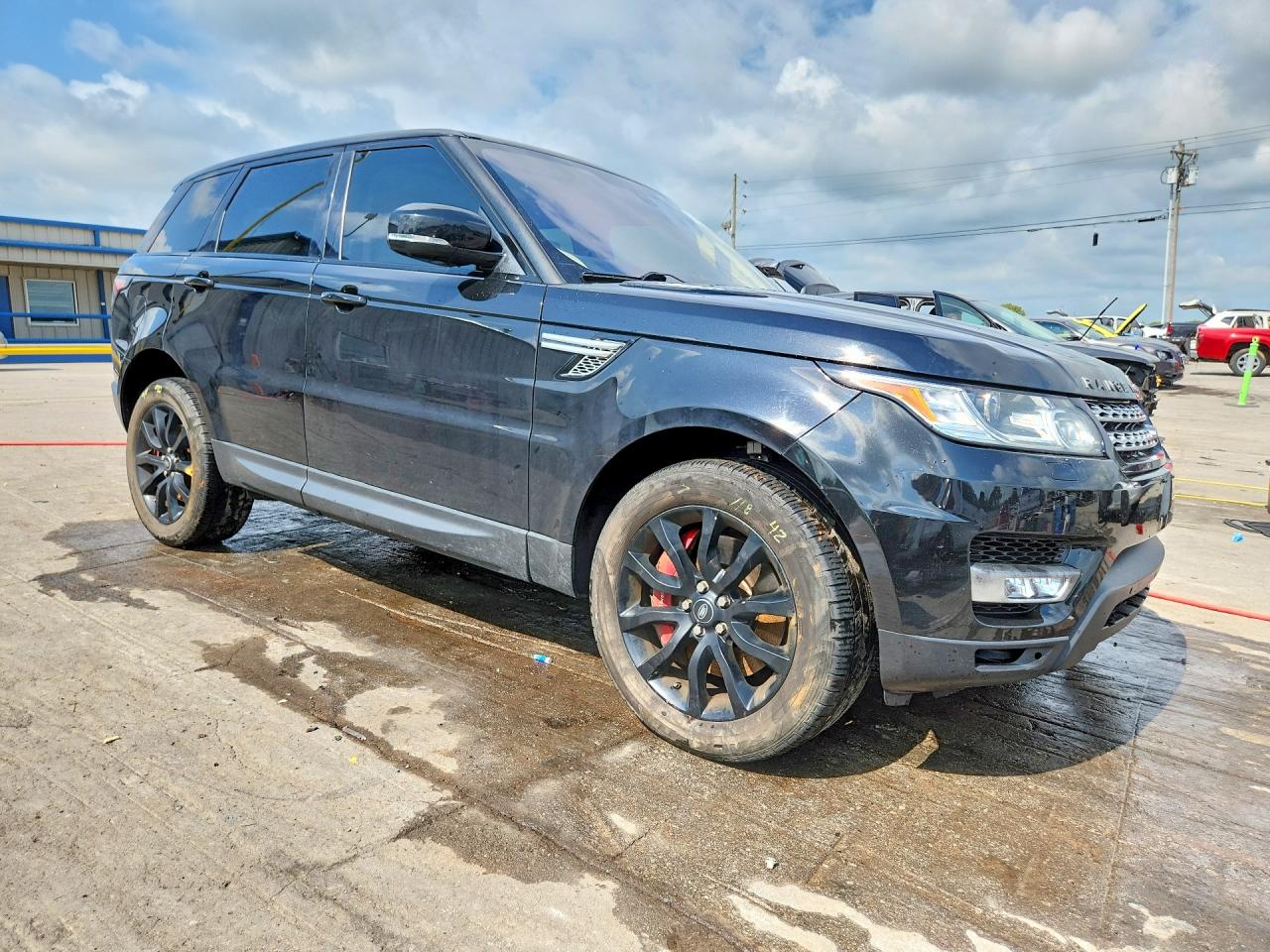 2016 Land Rover Range Rover Sport Sc Black vin: SALWR2EF0GA103764