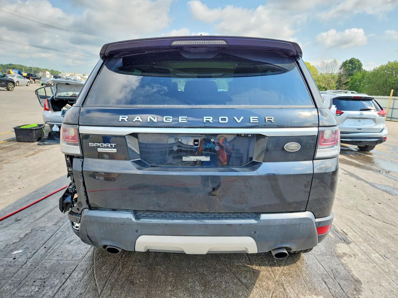 2016 Land Rover Range Rover Sport Sc Black vin: SALWR2EF0GA103764