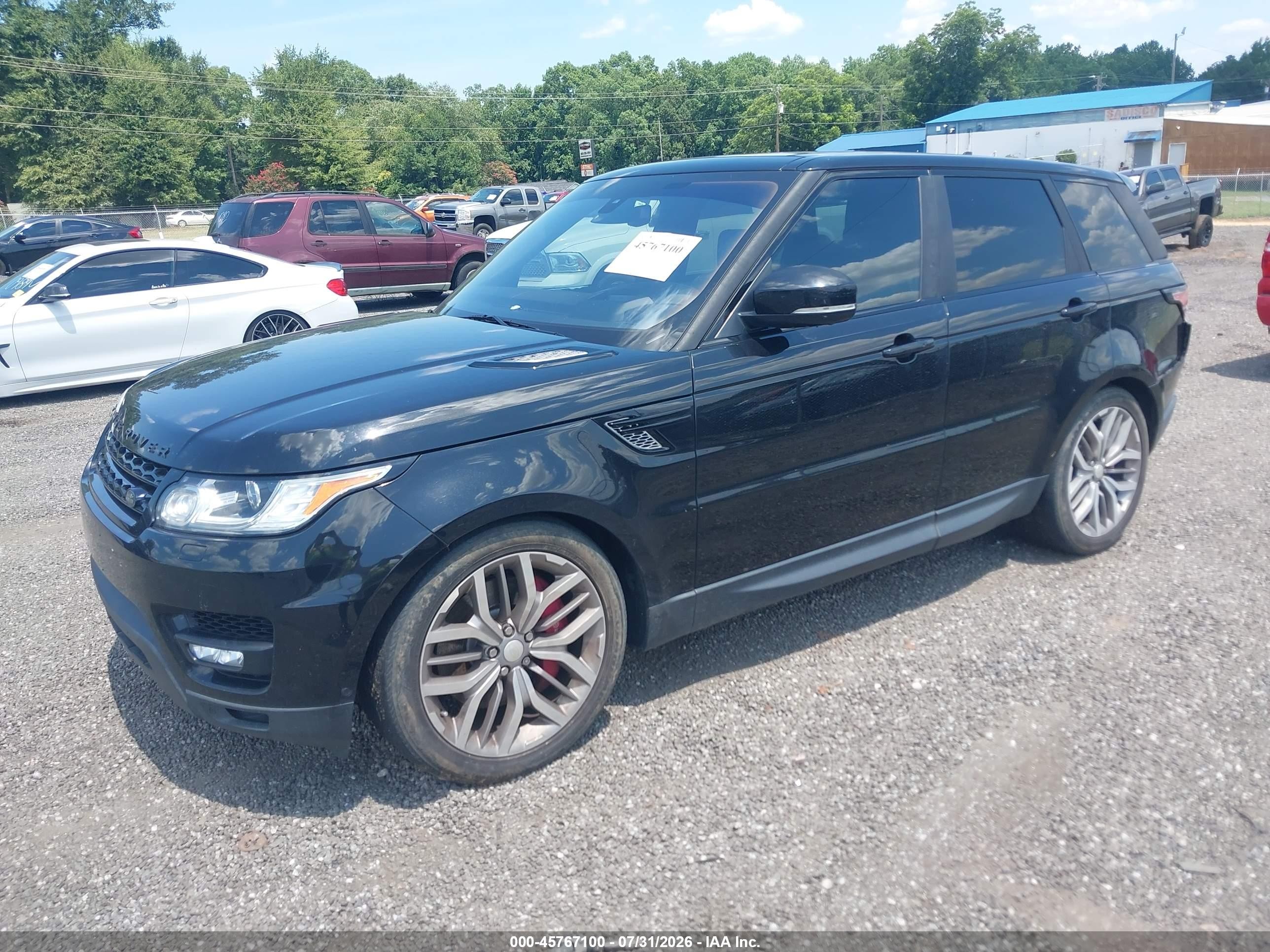 2016 Land Rover Range Rover Sport 5.0l V8 Supercharged/5.0l V8 Supercharged Dynamic Black vin: SALWR2EF0GA553205