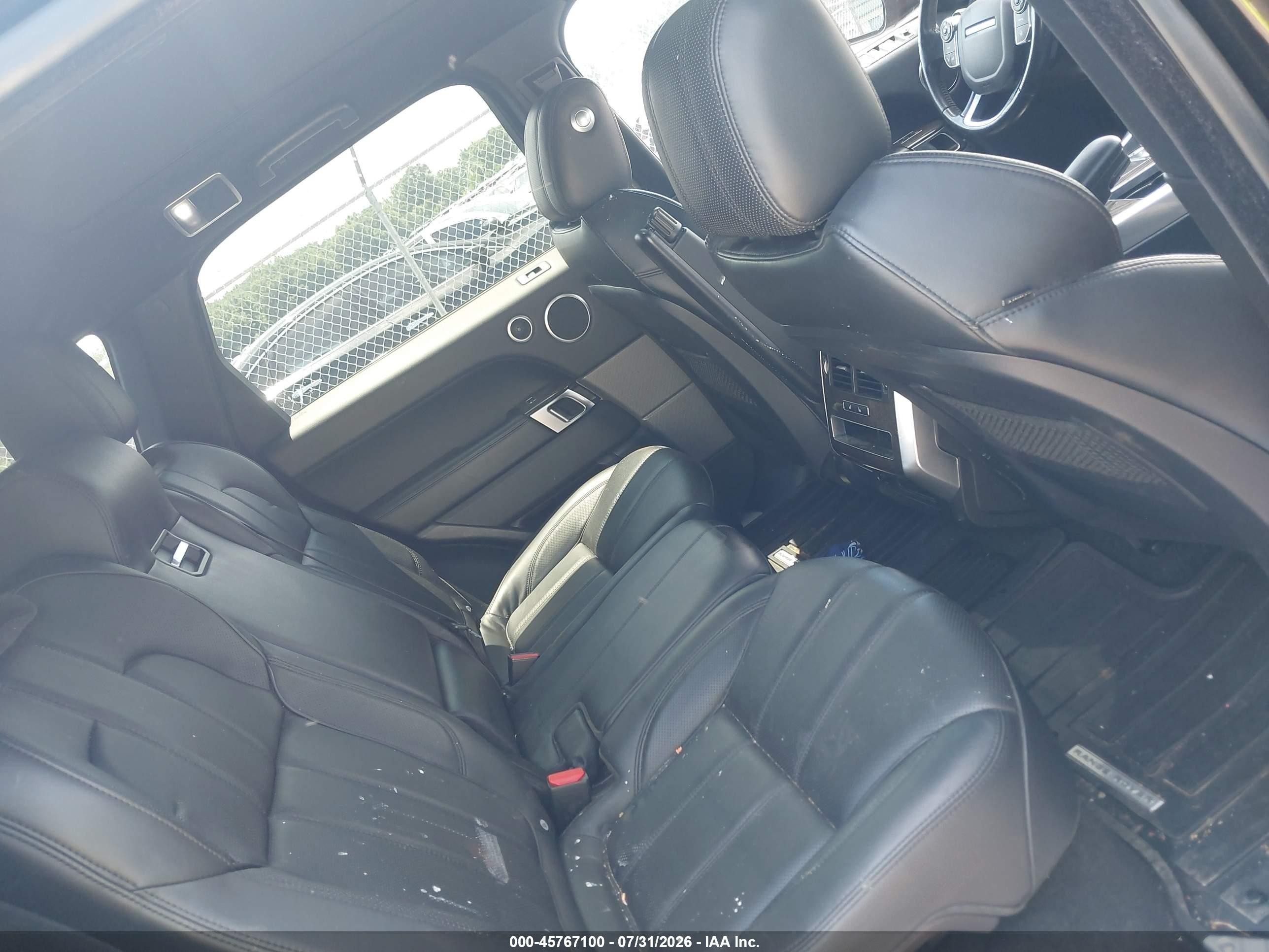 2016 Land Rover Range Rover Sport 5.0l V8 Supercharged/5.0l V8 Supercharged Dynamic Black vin: SALWR2EF0GA553205