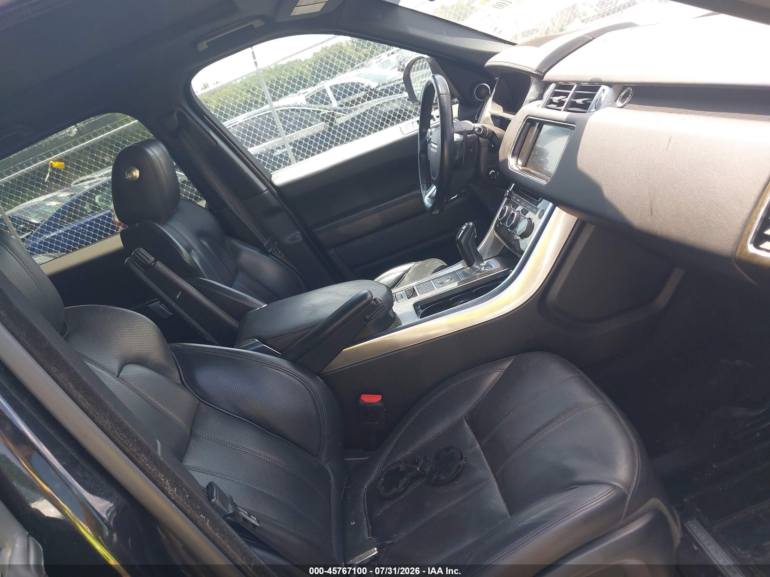2016 Land Rover Range Rover Sport 5.0l V8 Supercharged/5.0l V8 Supercharged Dynamic Black vin: SALWR2EF0GA553205